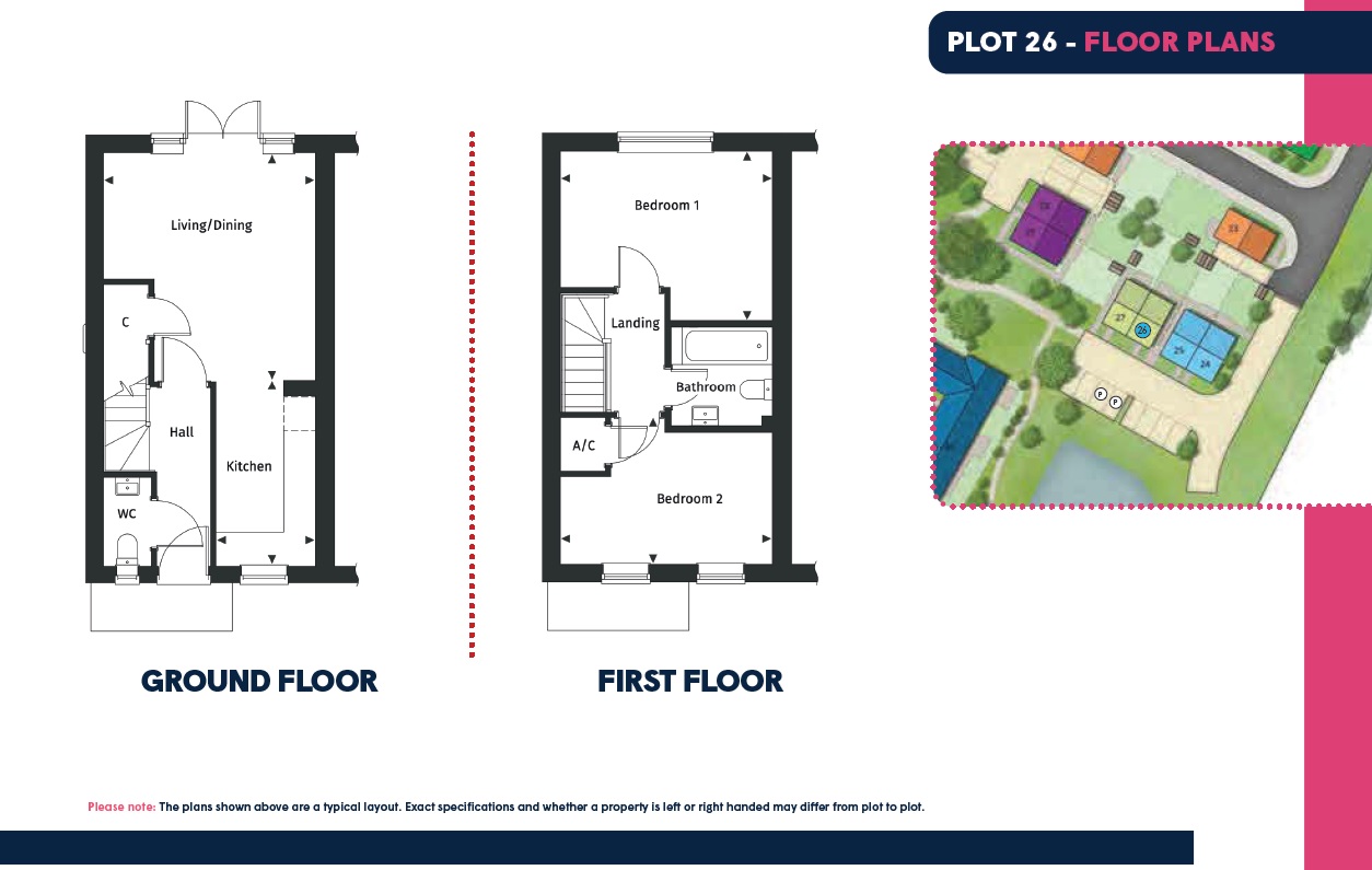 Plot 27, Oakwood Grove, Fordingbridge floorplan