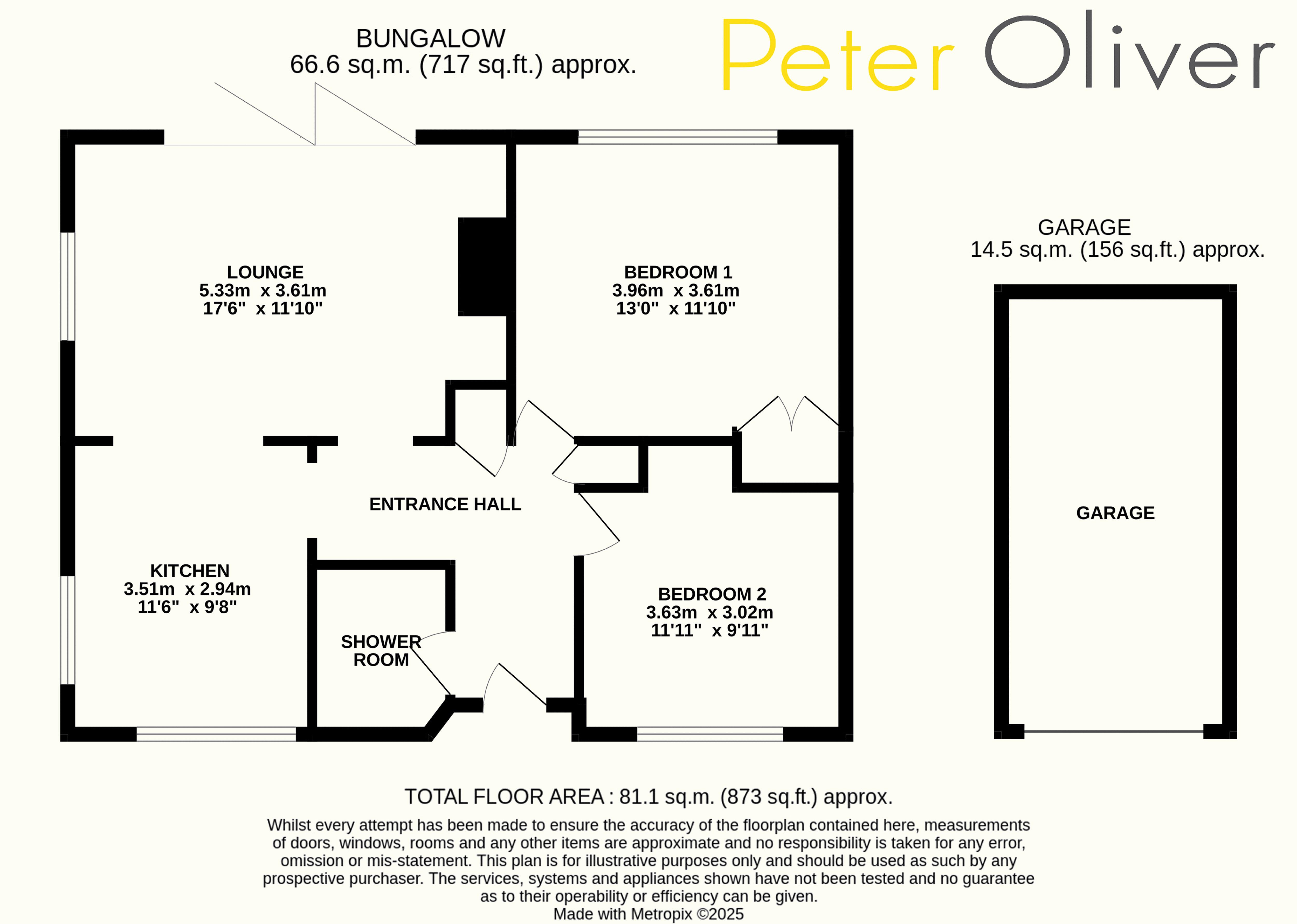 Far Horizons, High Cross Fields, Crowborough floorplan