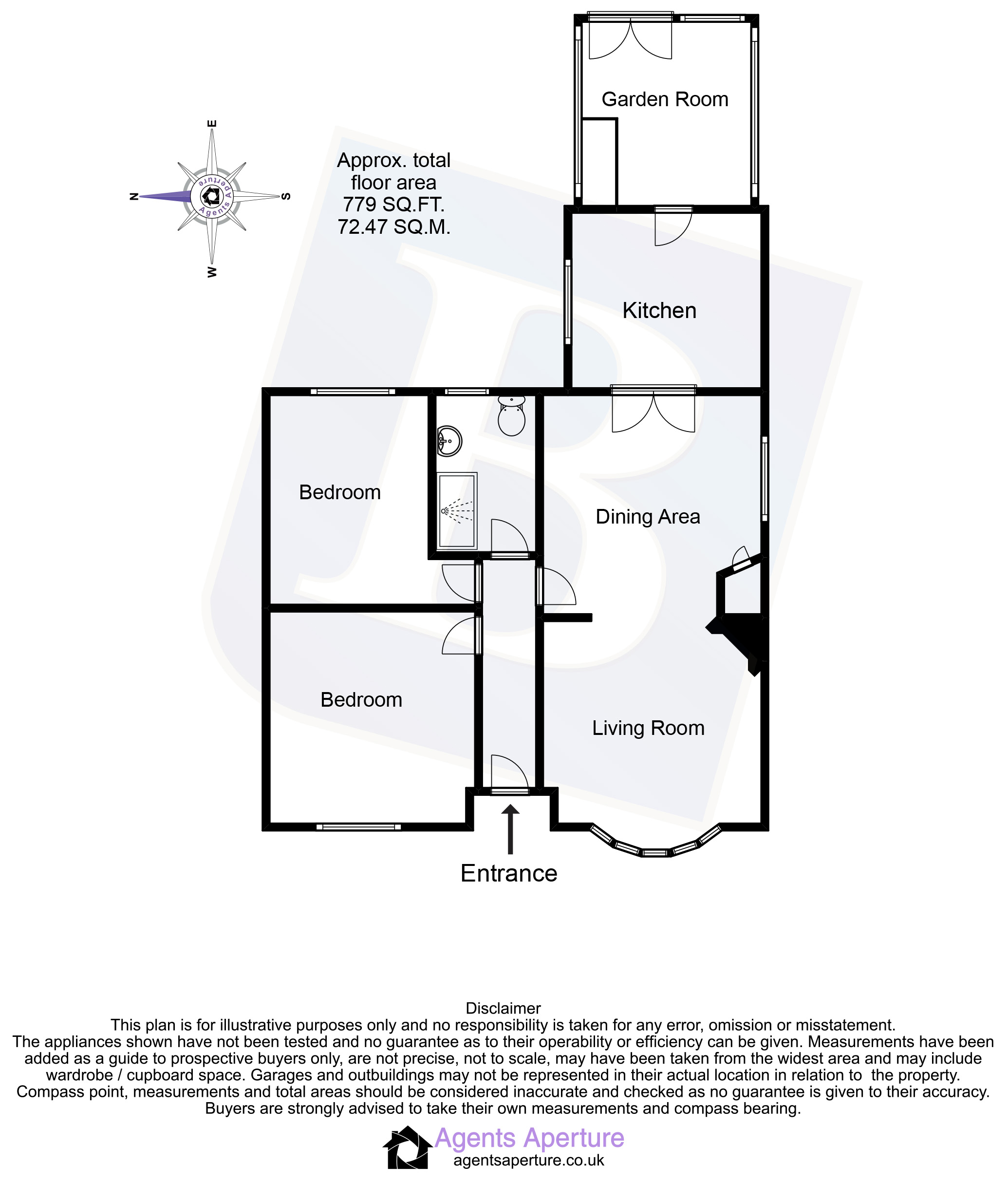 52, Victoria Avenue, Essex floorplan
