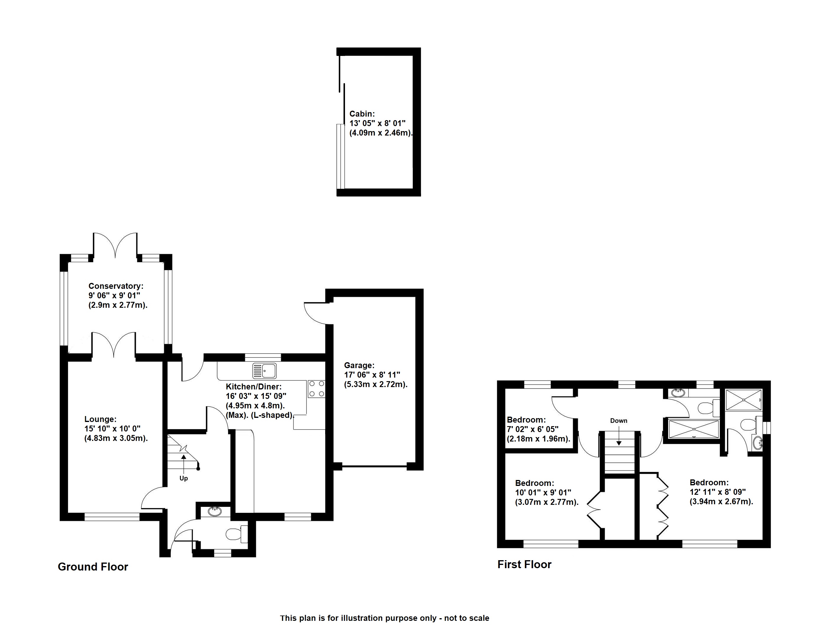 Penhale Close, Orpington floorplan