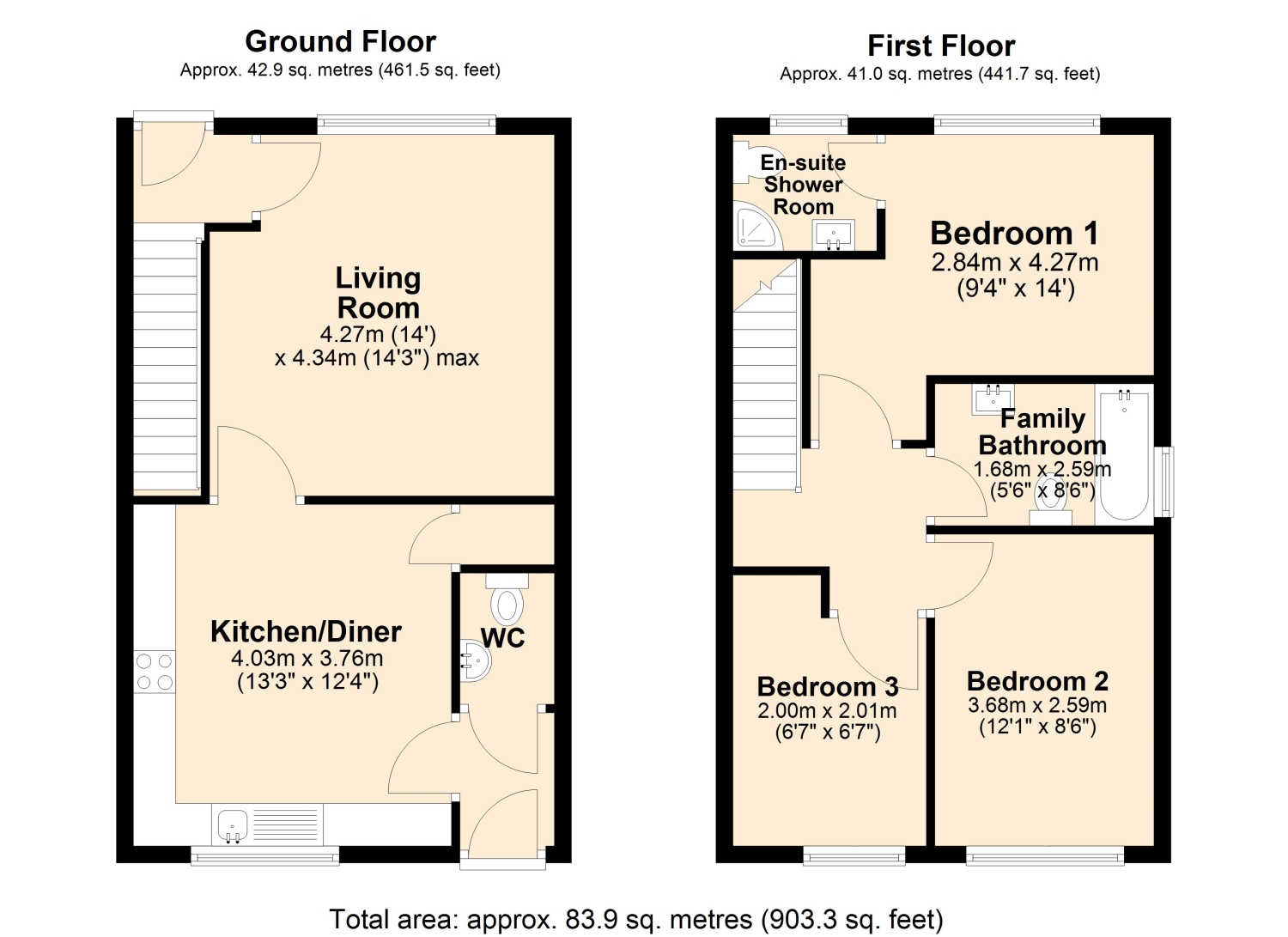 Victoria Crescent, Earby, Barnoldswick, Lancashire BB18, 3 bedroom semi