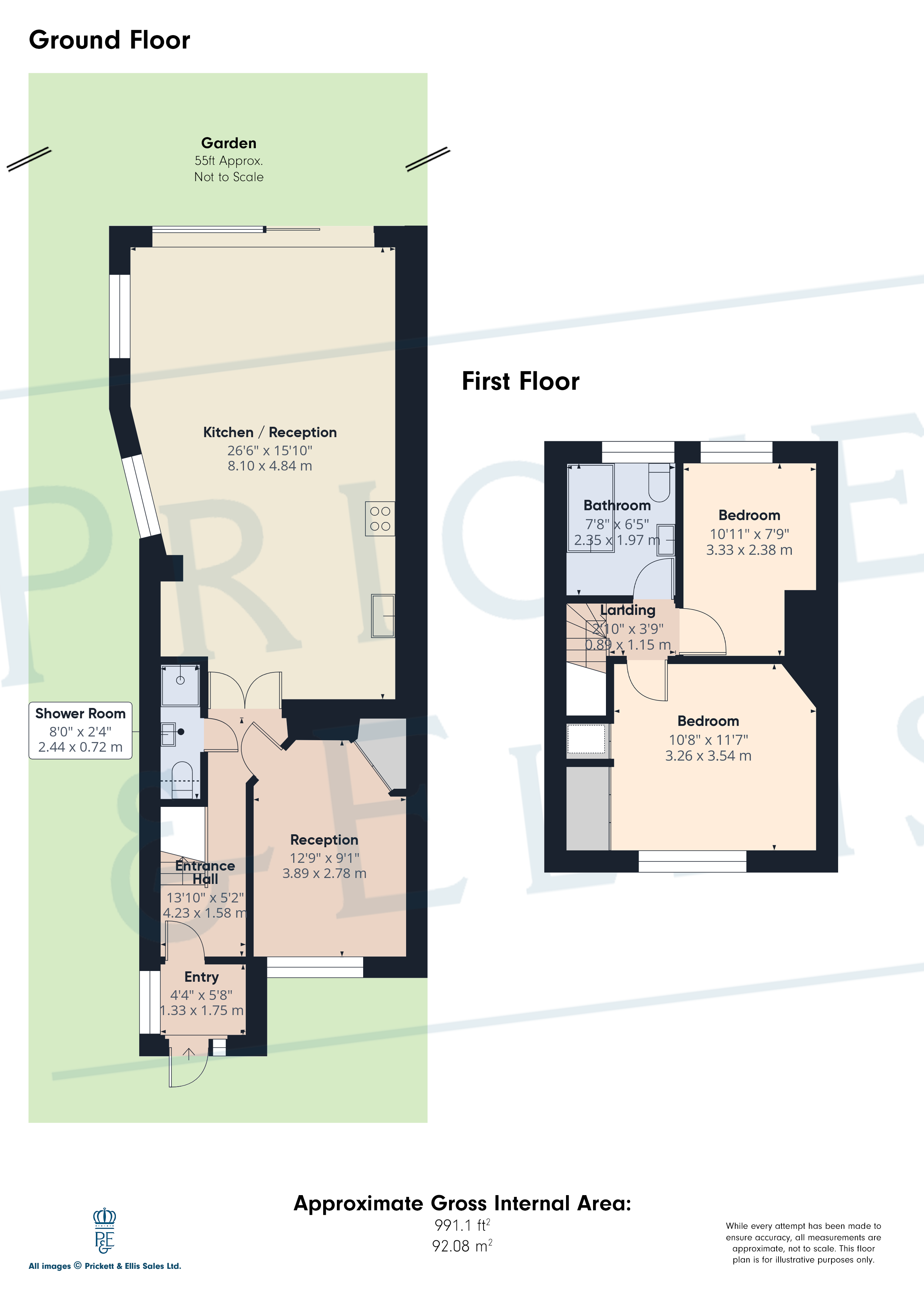 15, Everington Road, London floorplan