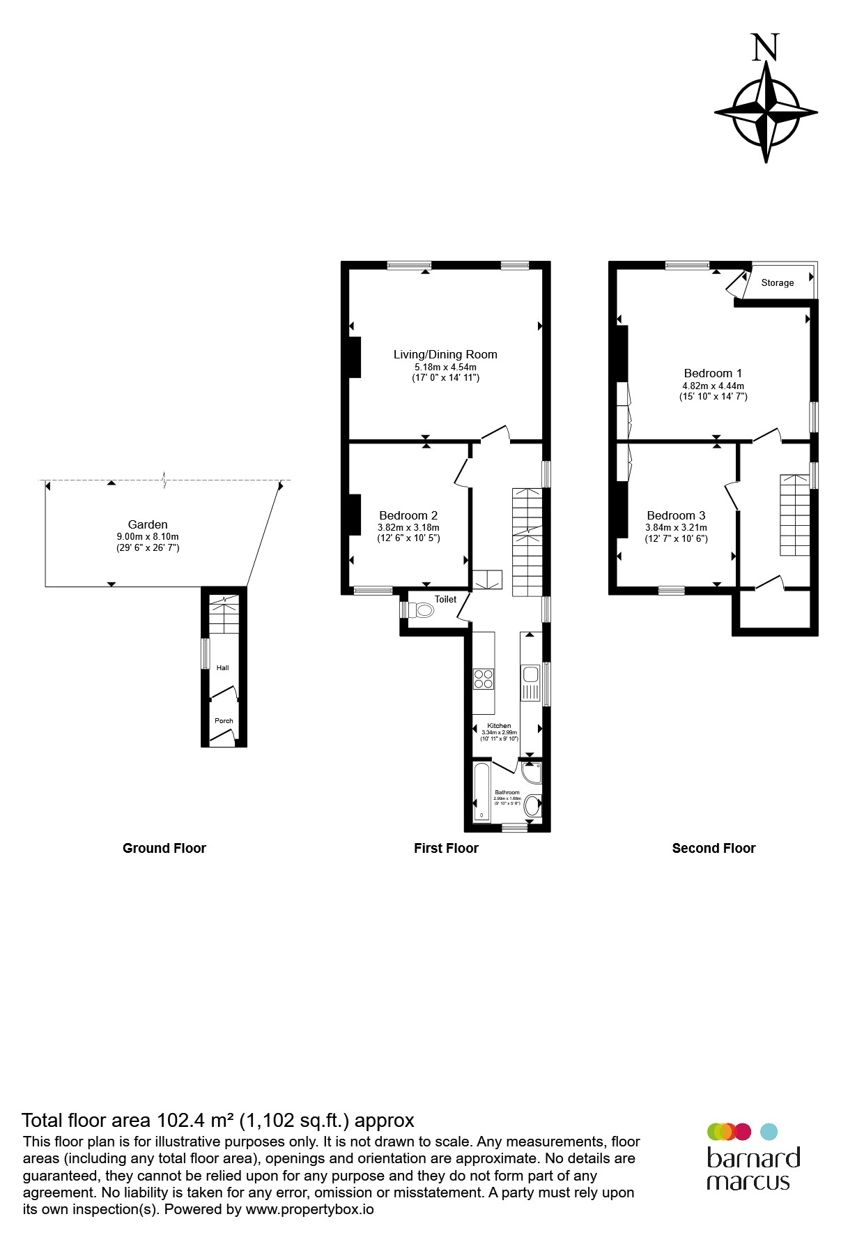 251a, Ballards Lane, London floorplan