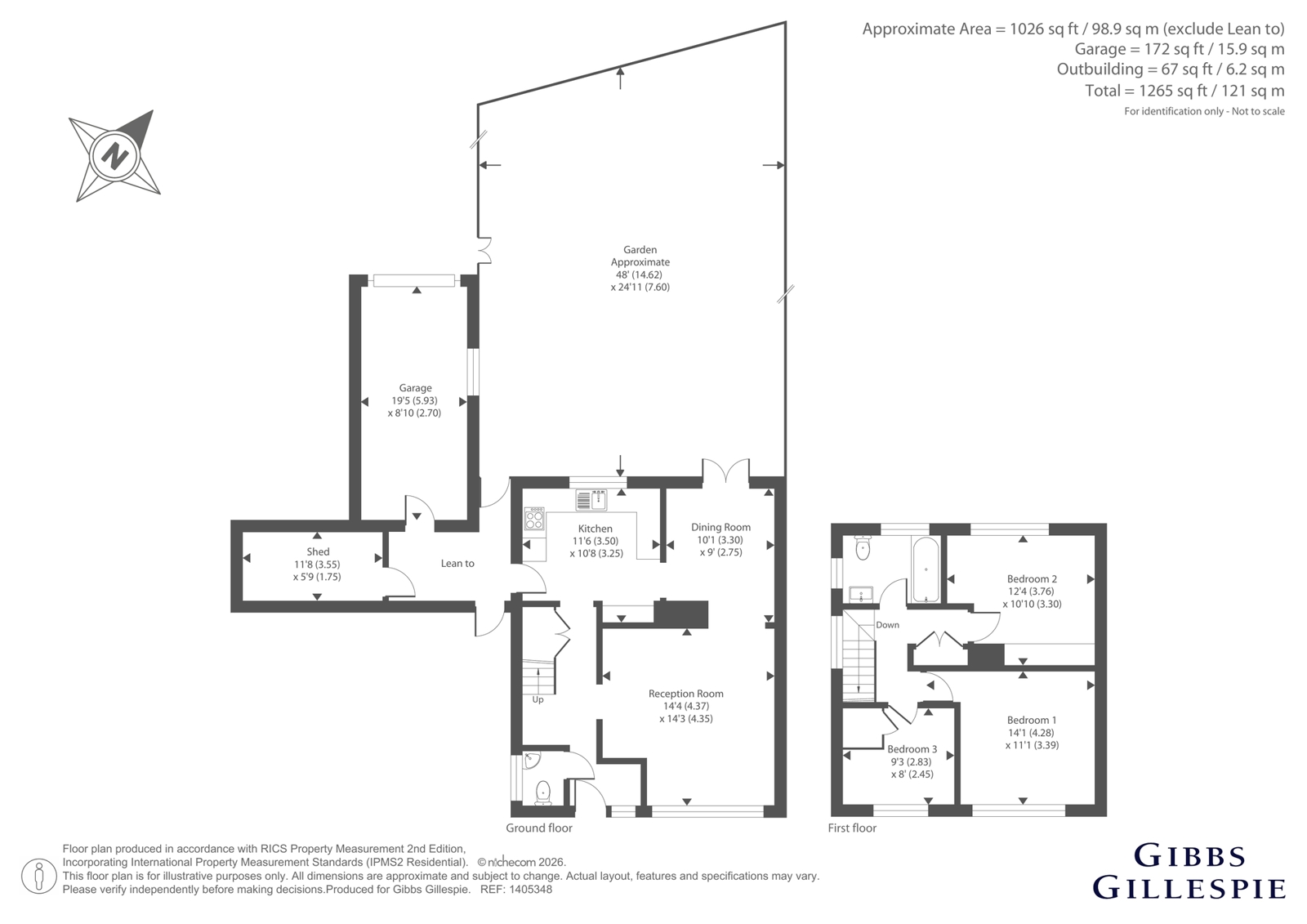 32, Longlees, Rickmansworth floorplan