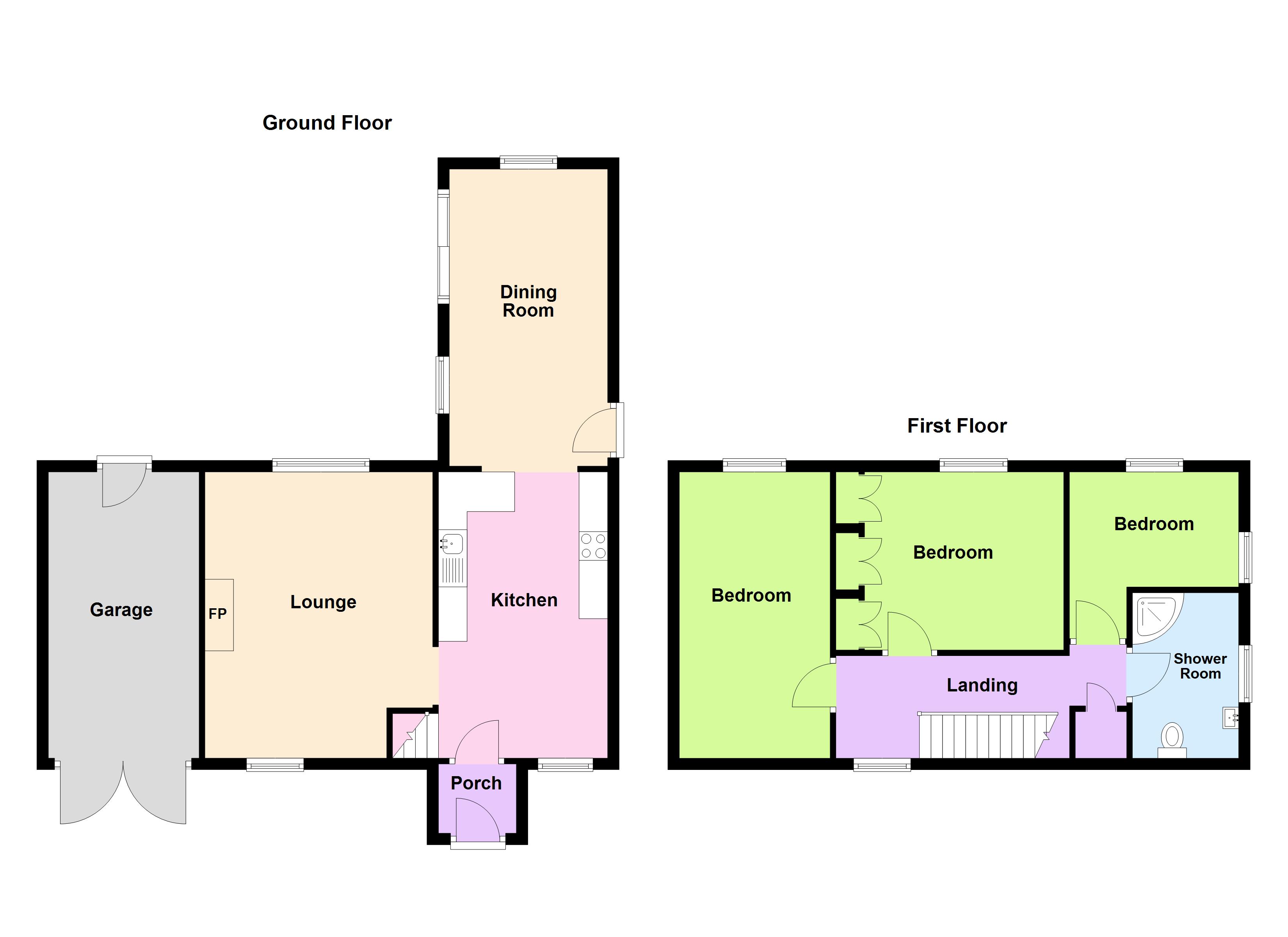 5, Middle Row, Pembroke floorplan