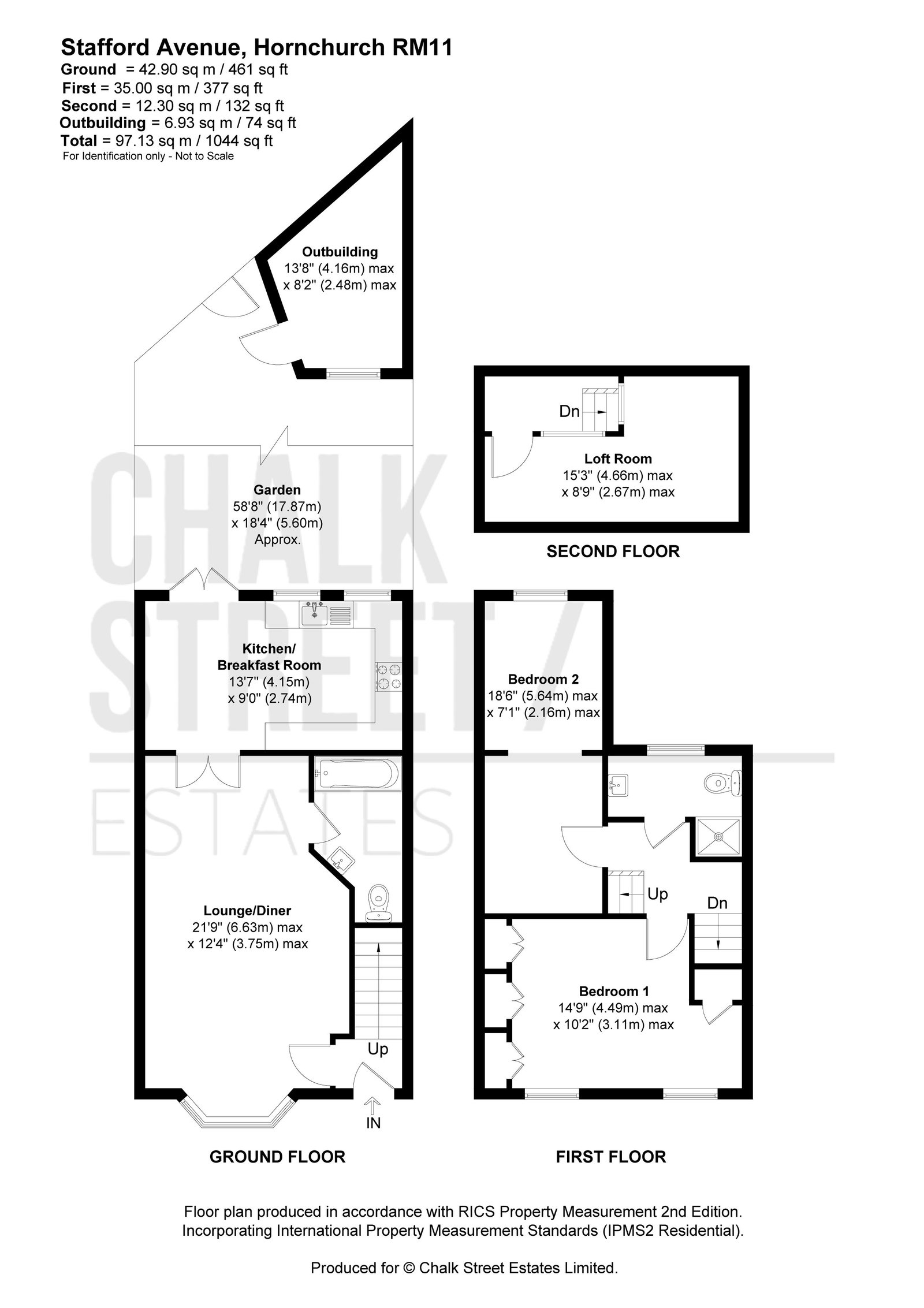 3, Stafford Avenue, Hornchurch floorplan