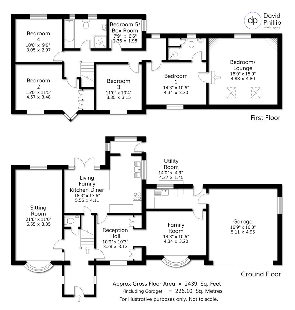7, Hall Rise, Leeds floorplan