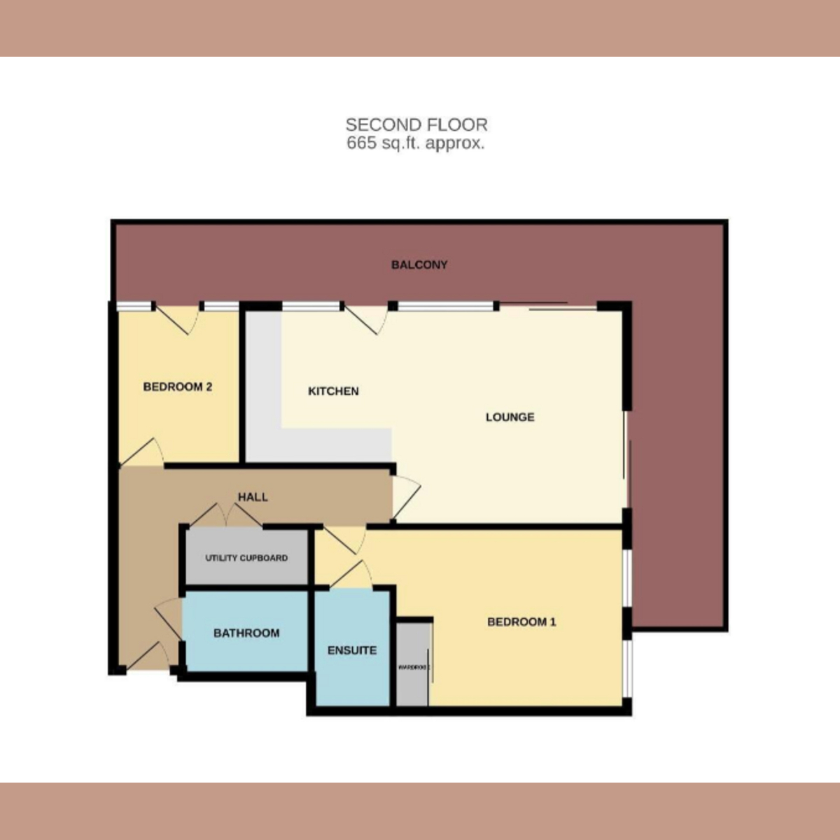 Flat 28, Clifftown Shore, Western Esplanade, Southend-on-sea floorplan