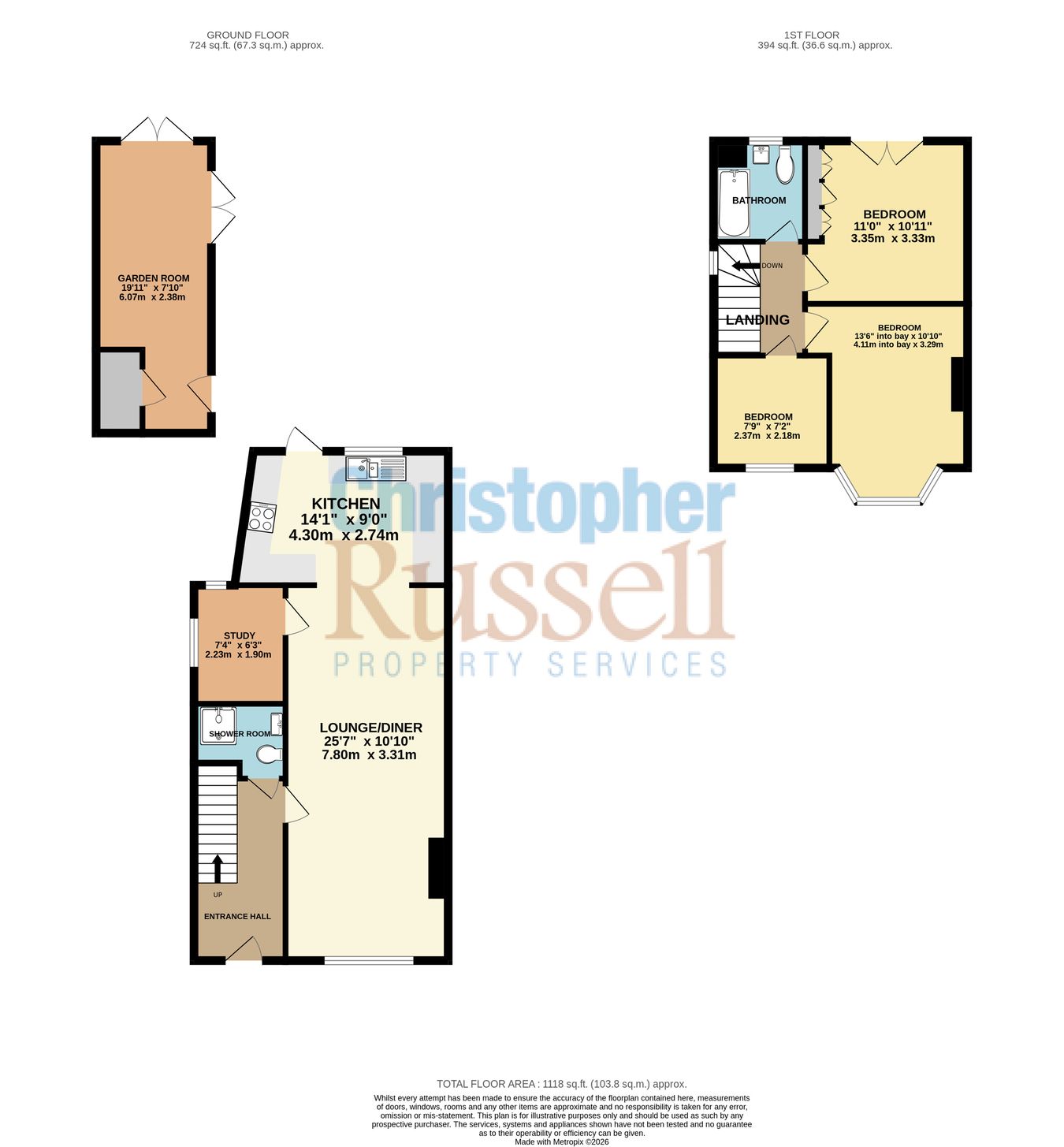 9, Wellington Avenue, Sidcup floorplan