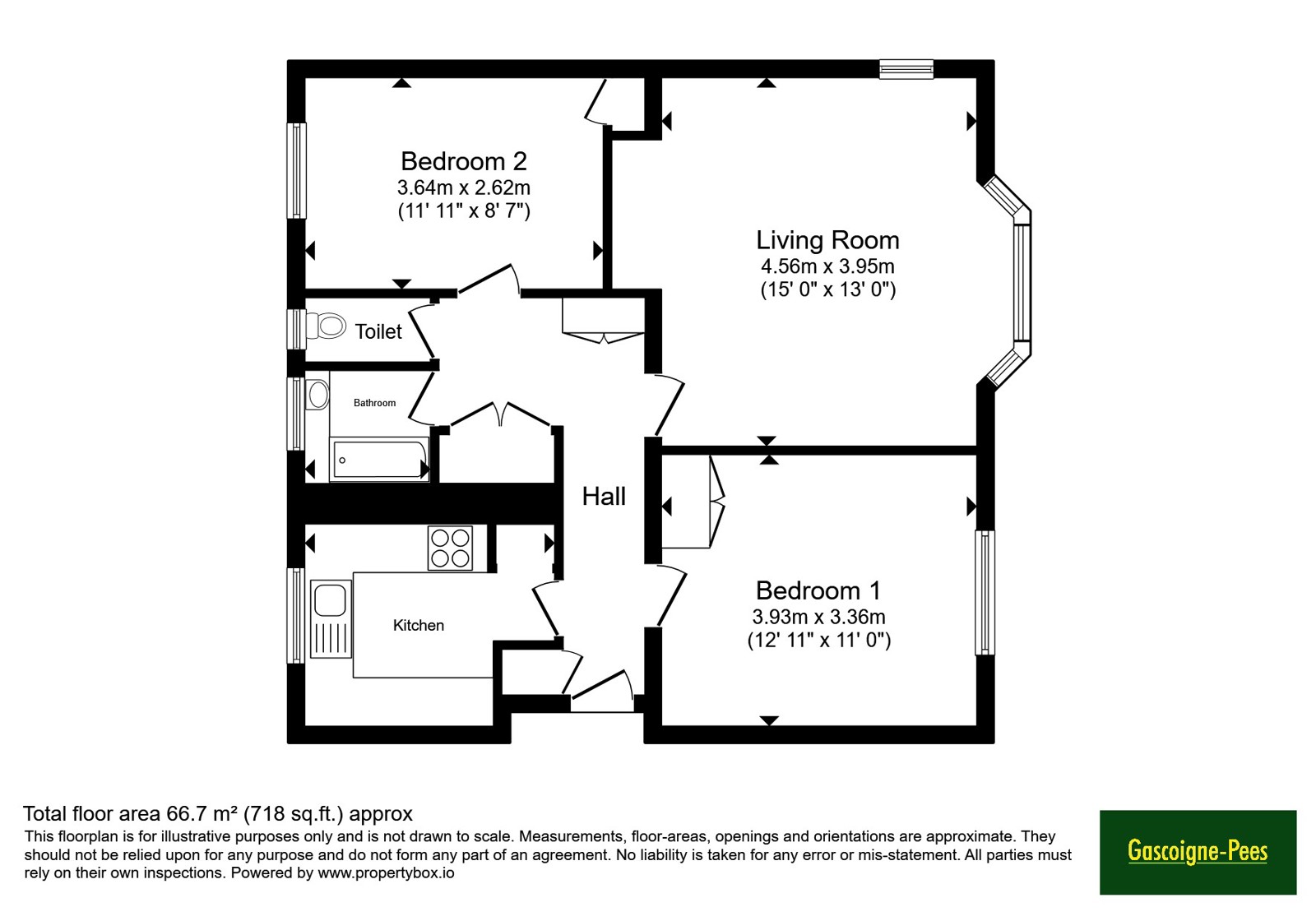 32 Queensfield Court,, London Road, Surrey floorplan