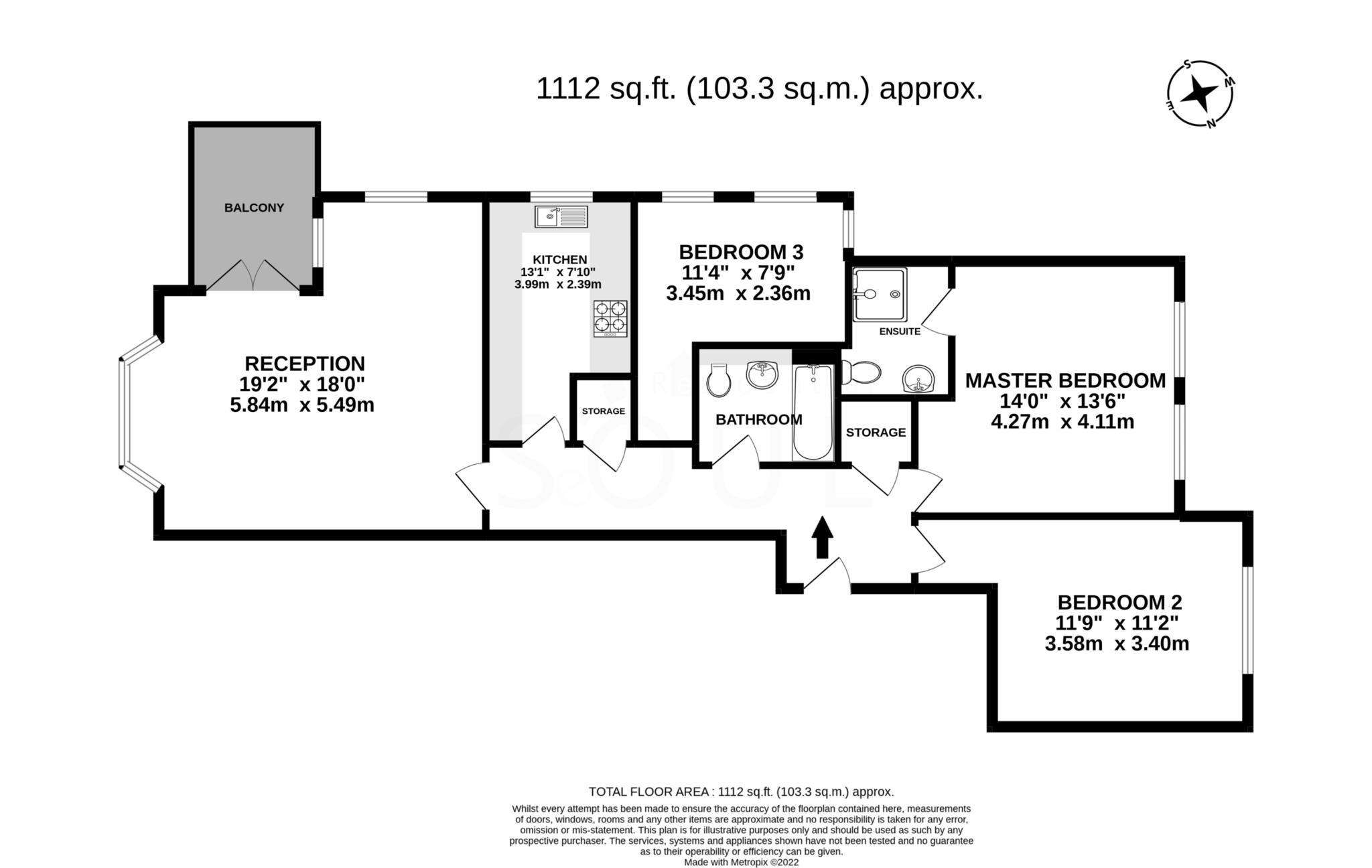 Trent House, Kingston Upon Thames floorplan