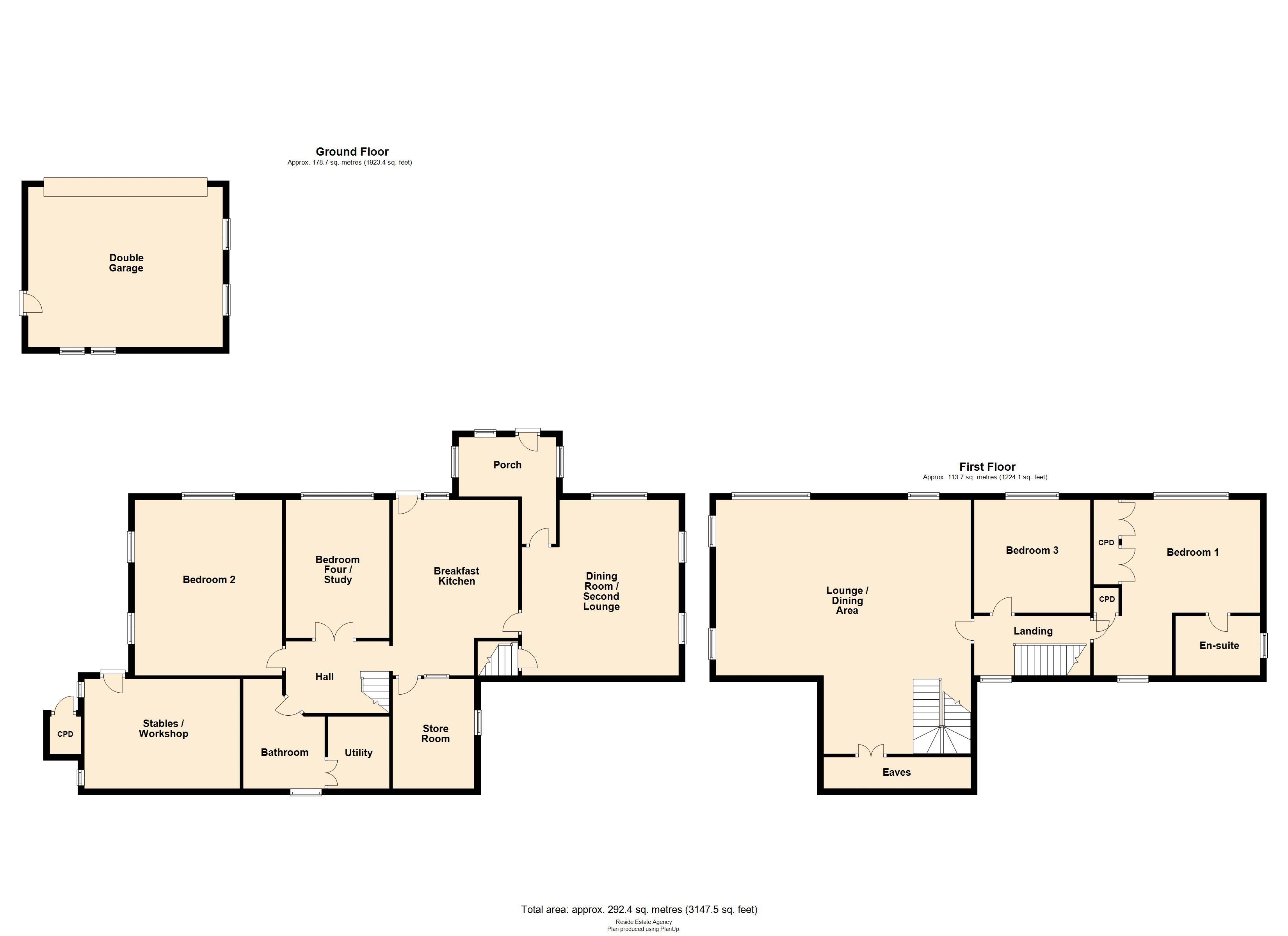 4 bed detached house for sale in Harper Road Farm, Rooley Moor Road