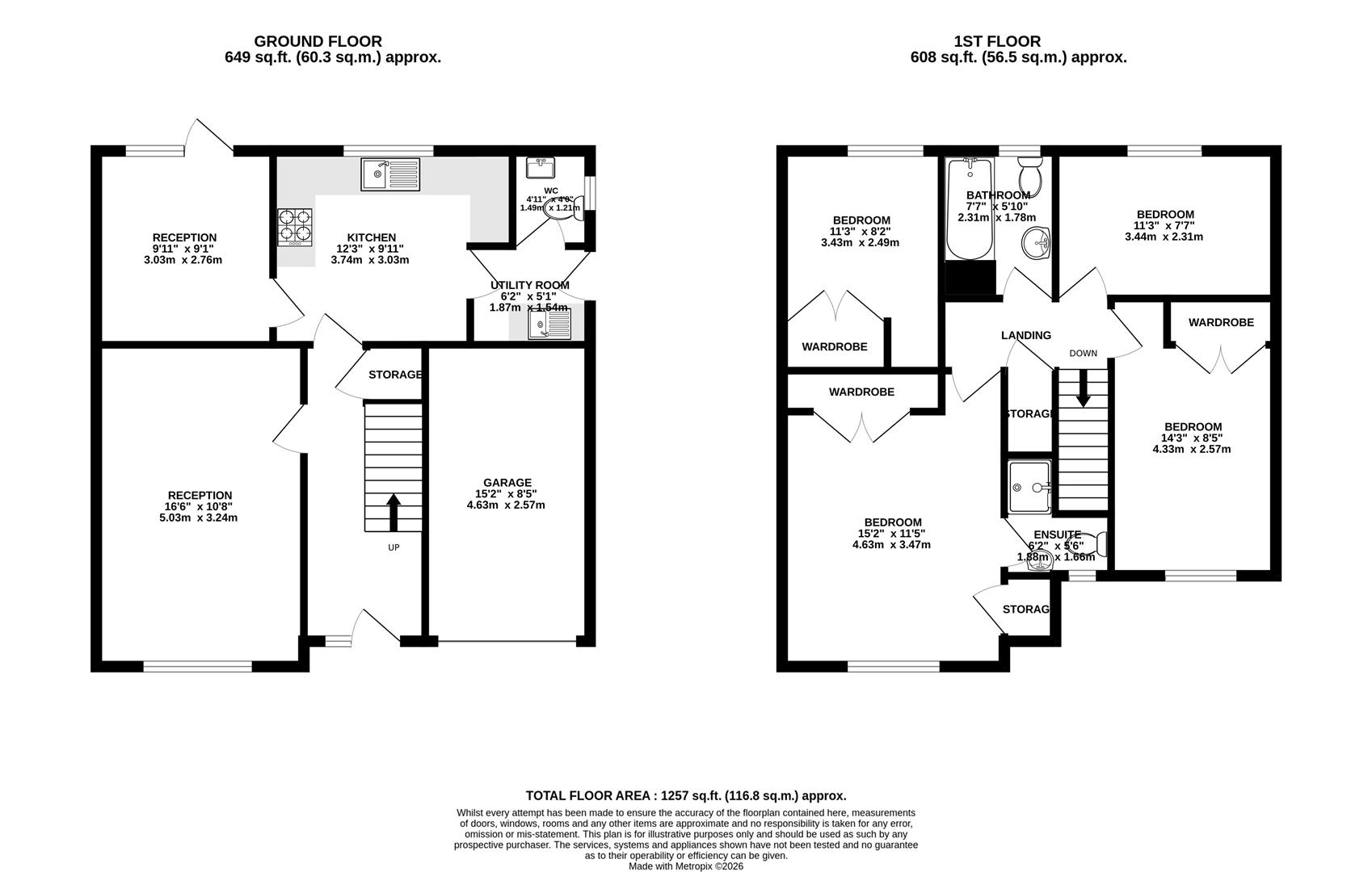 219, Bakers Ground, Bristol floorplan