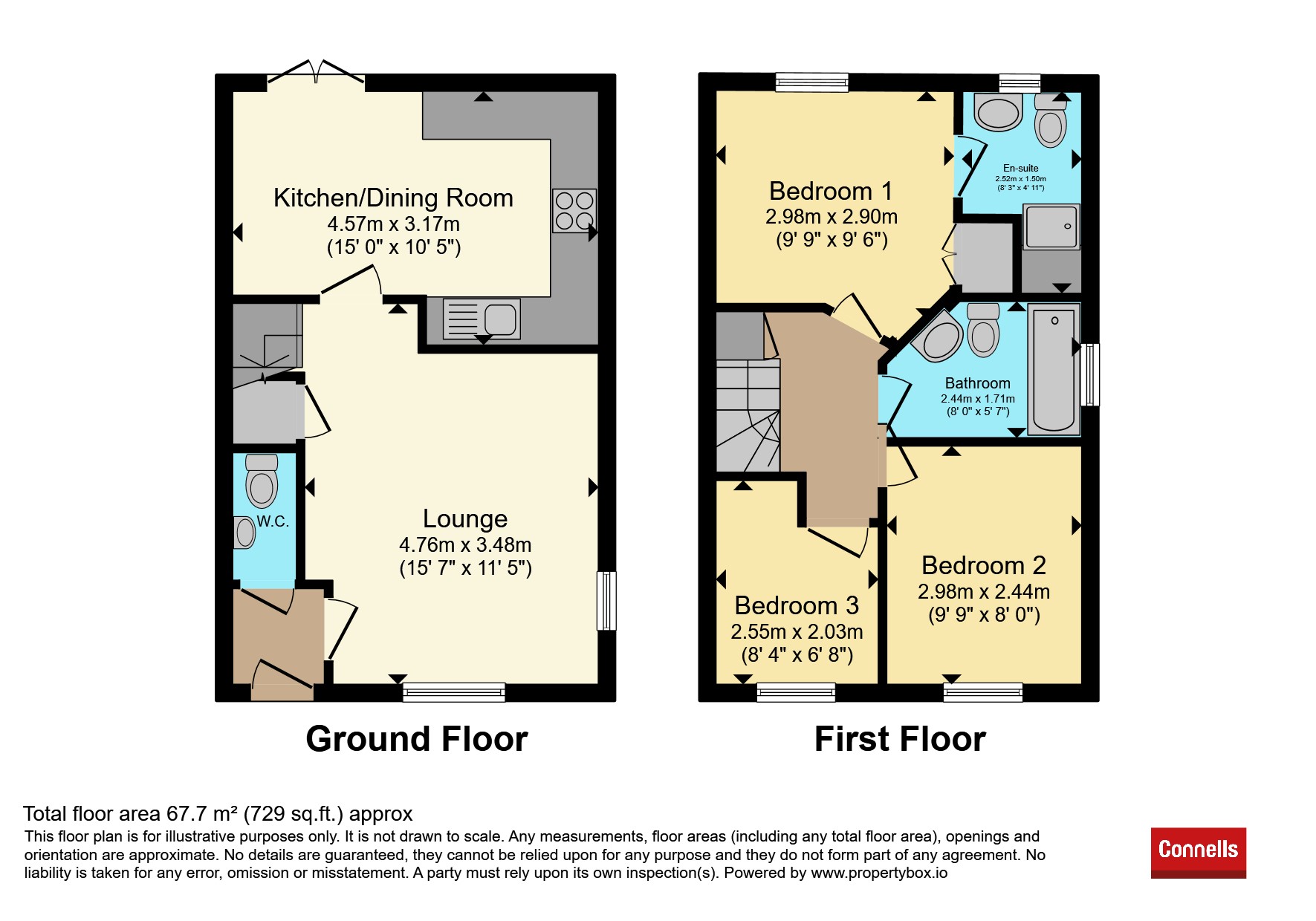 6, Harebell Close, Peterborough floorplan