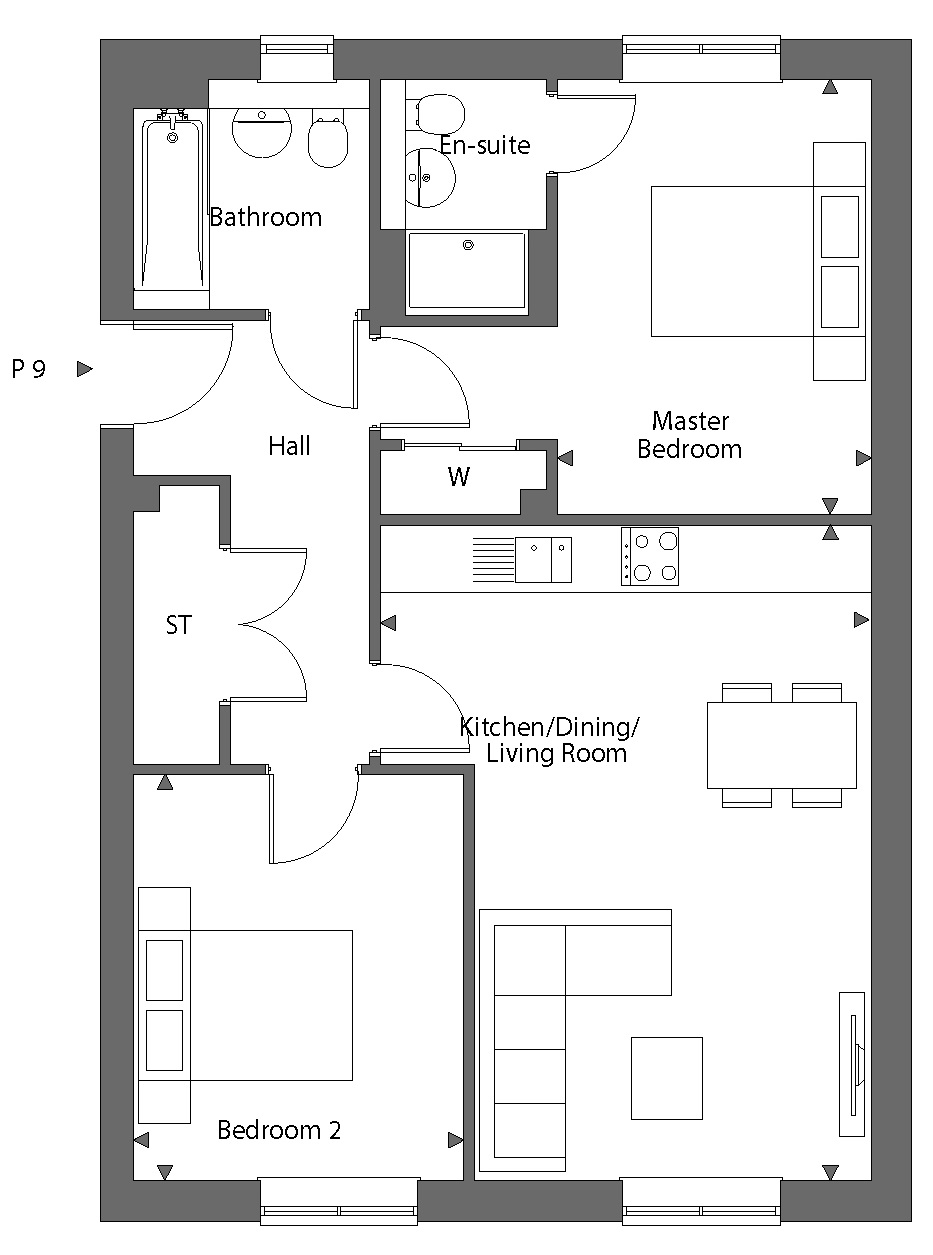 2 Bedrooms Flat for sale in Jupiter House, Sycamore Gardens, Ewell KT17