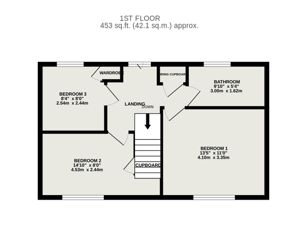 19, Town Close, Taunton floorplan