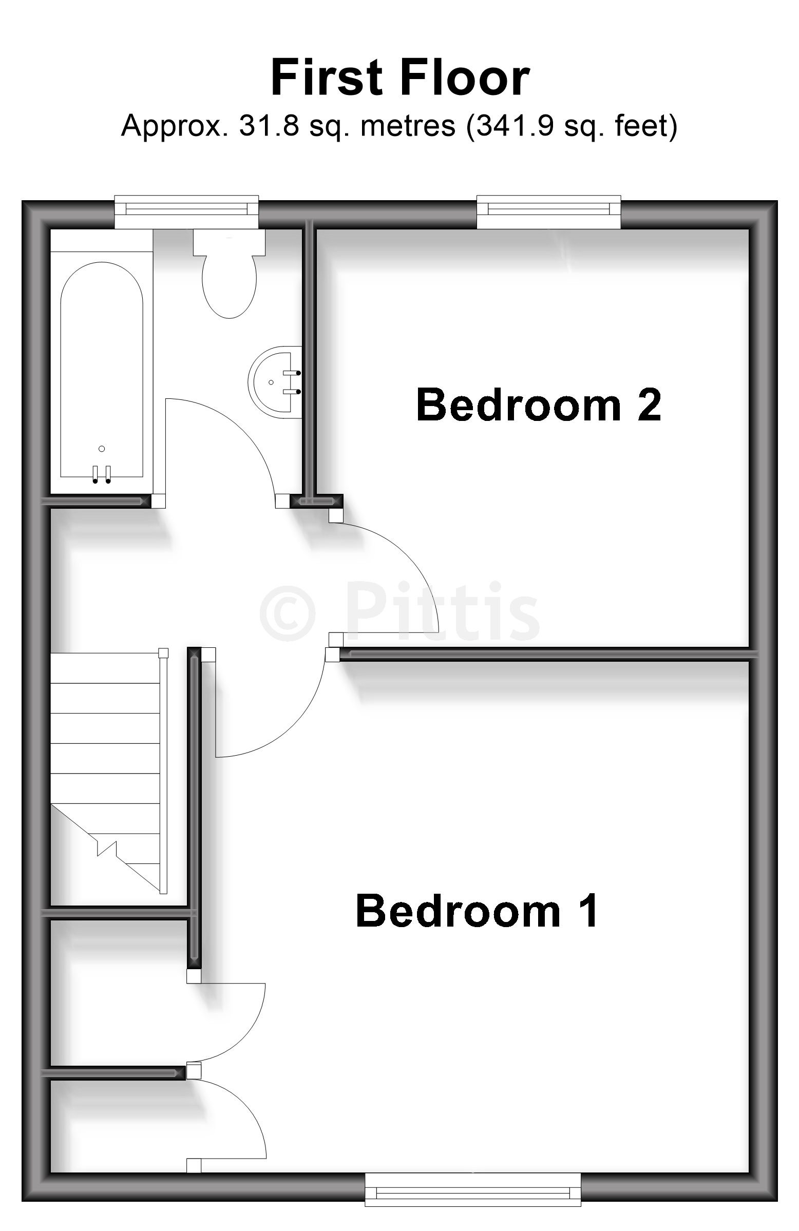 1, Nelson Court, Cowes floorplan