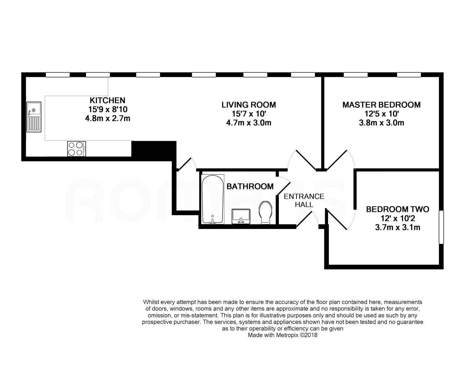 2 Bedrooms Flat for sale in Wella House, Wella Road, Basingstoke RG22