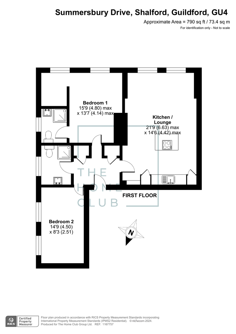 8, Summersbury Hall, Shalford floorplan
