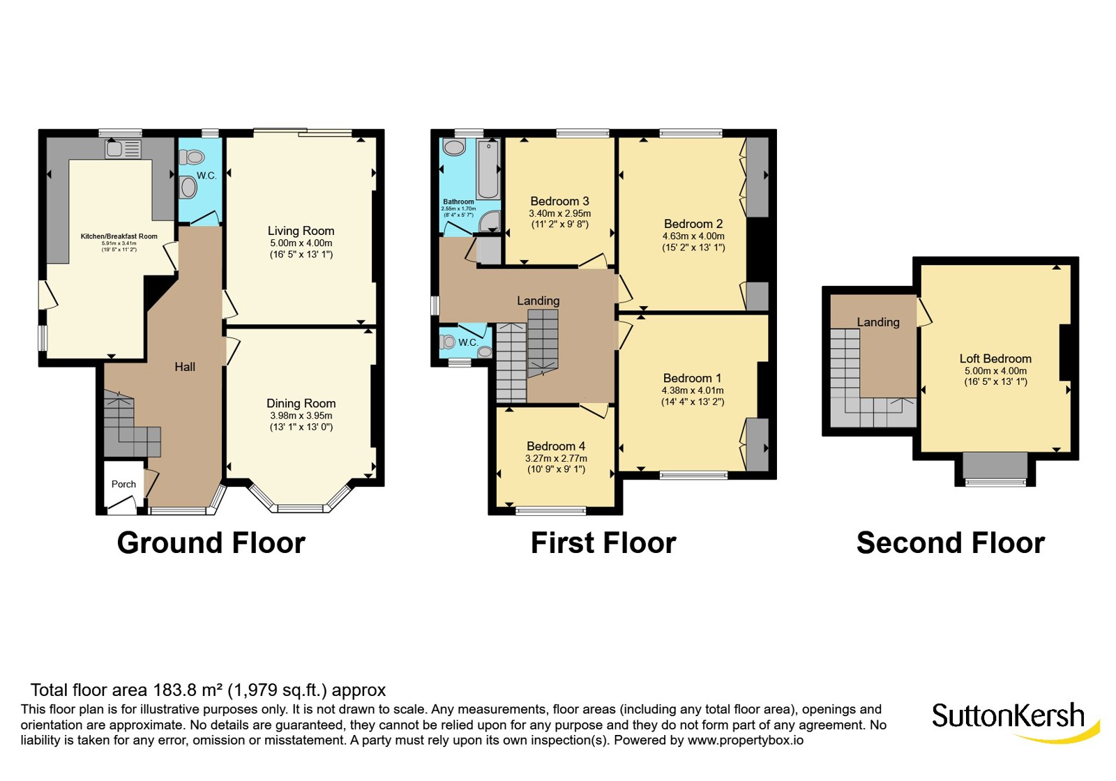 74, Beech Lane, Merseyside floorplan