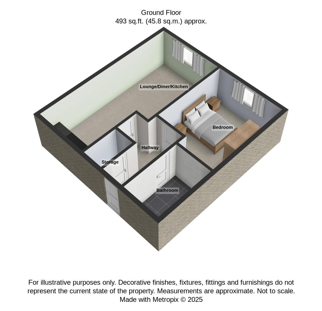 Apartment 5, The School House, School Street, Bolton floorplan