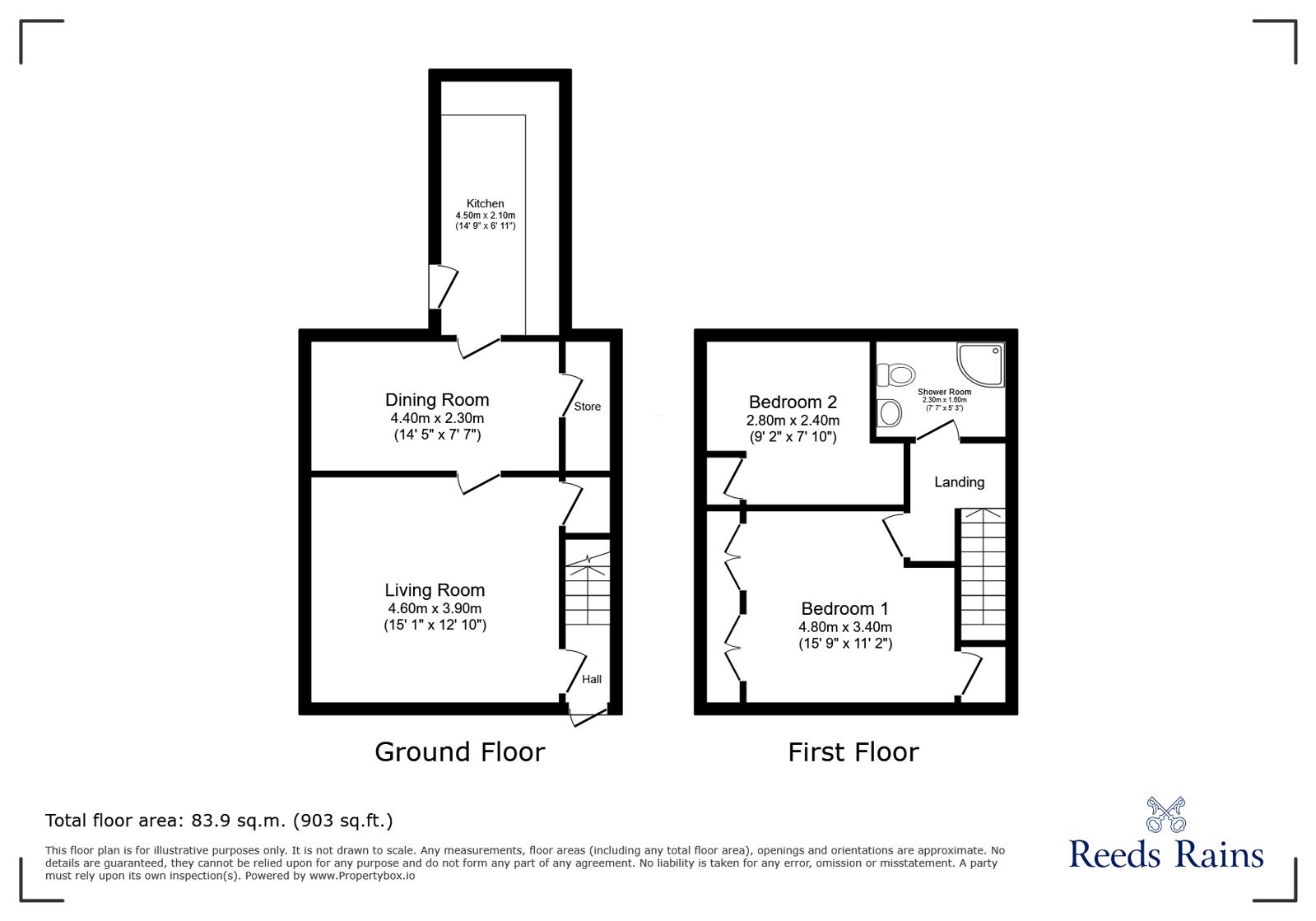 1, New Grange Terrace, Chester Le Street floorplan