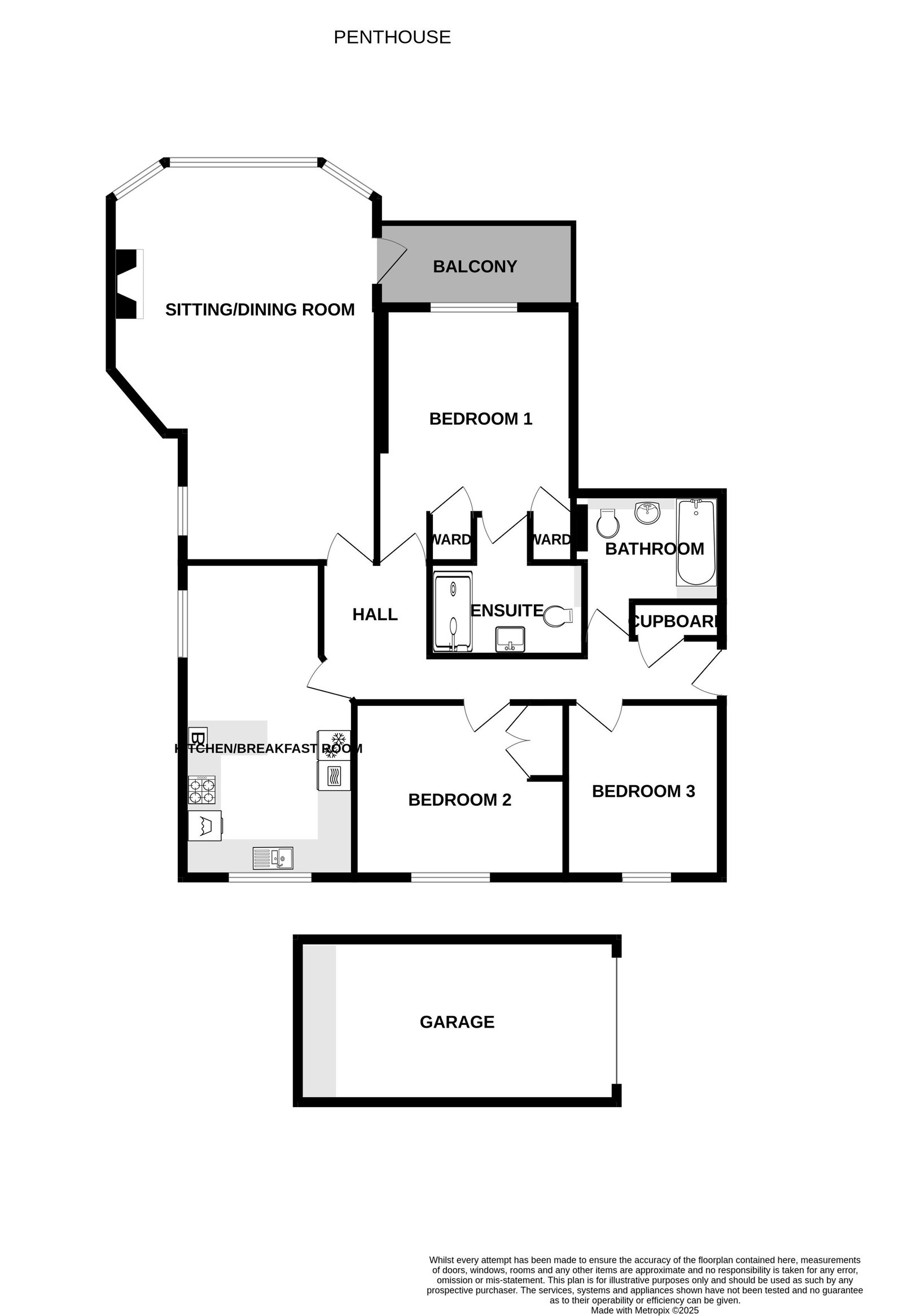 10 Ropewalk House, Shelly Road, Exmouth floorplan