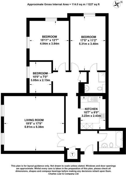 3 Bedrooms Flat to rent in Bayshill Lane, Bayshill Road, Cheltenham GL50