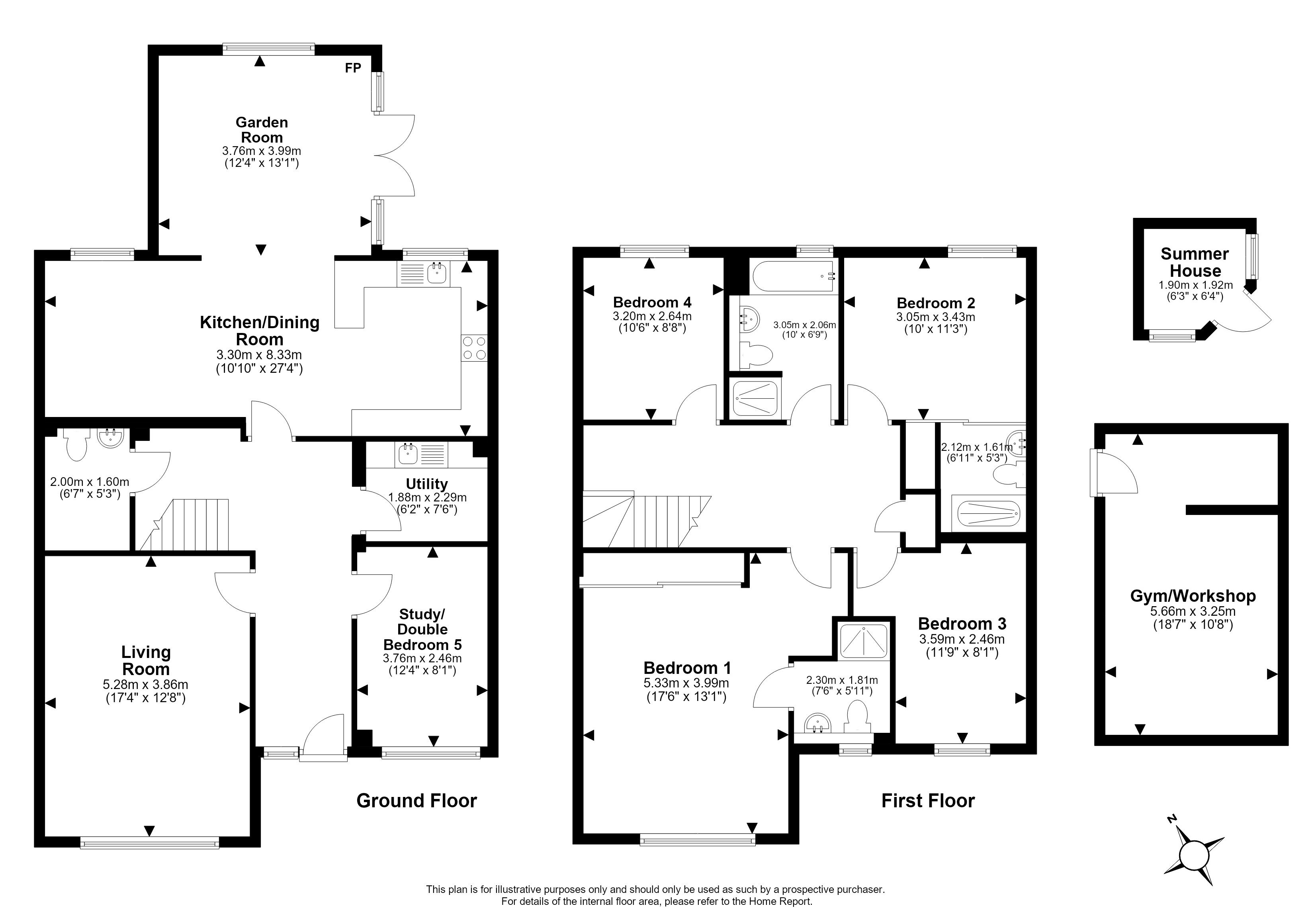 102, Dovecote Way, Haddington floorplan