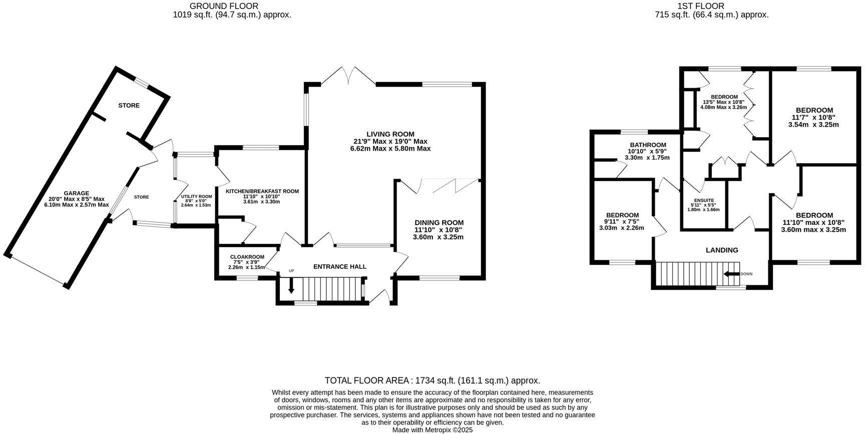 10, Park Crescent, Bristol floorplan