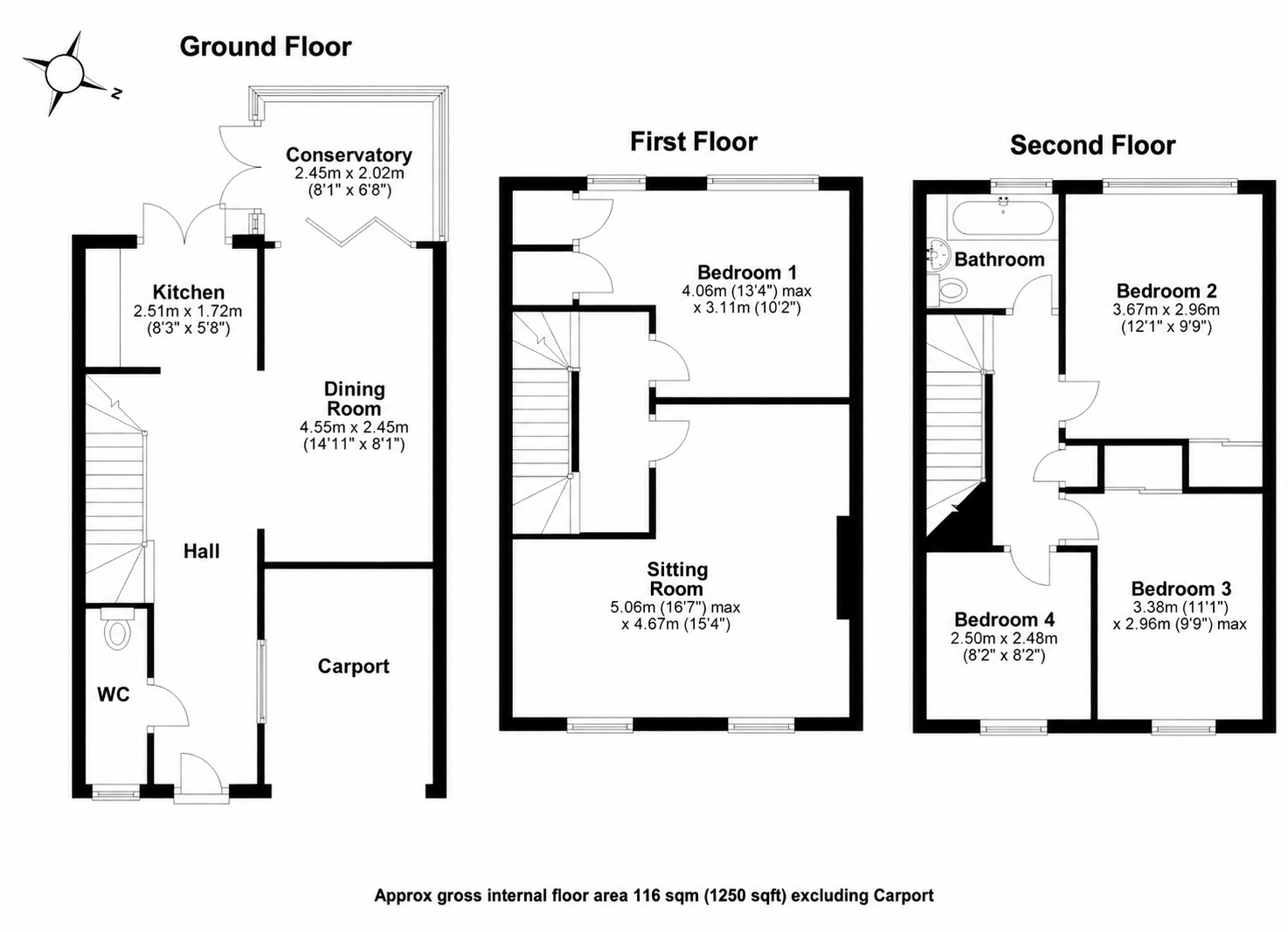 9 Barnards Court, Church Street, Saffron Walden floorplan