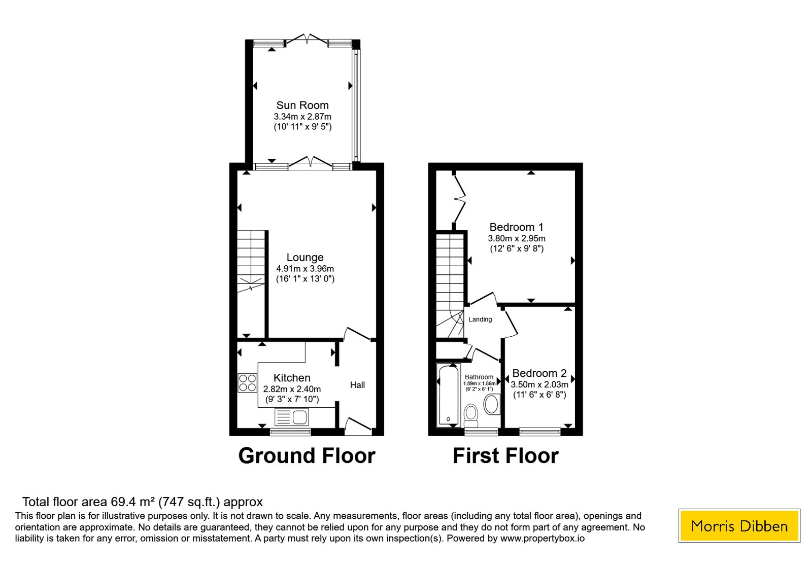 6, Kingfisher Close, Hampshire floorplan