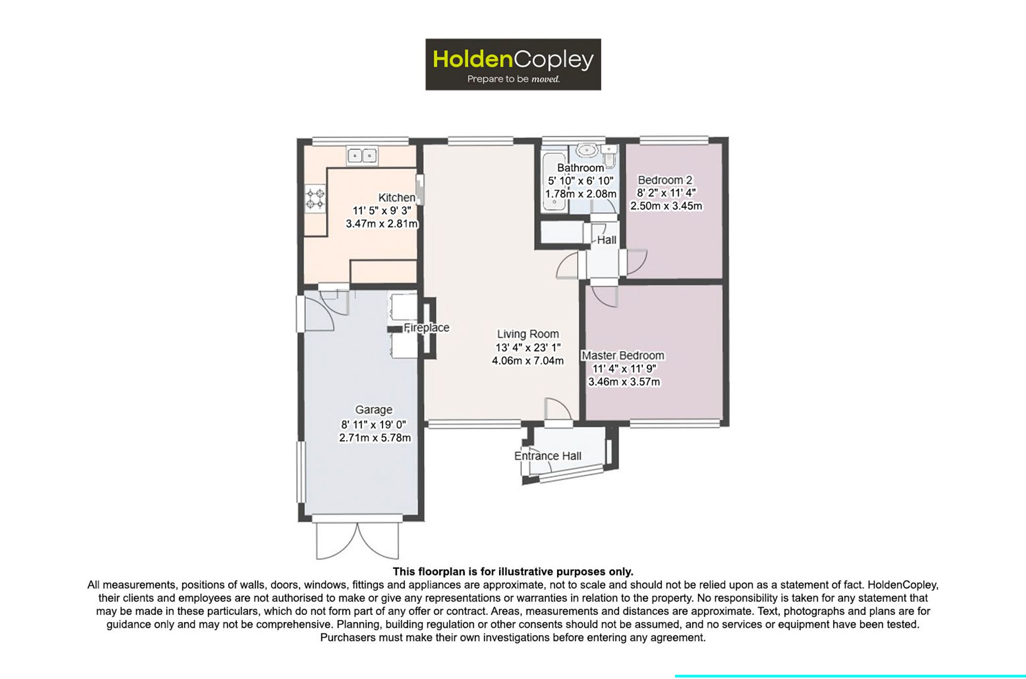 6 Bonser Close, Nottingham floorplan