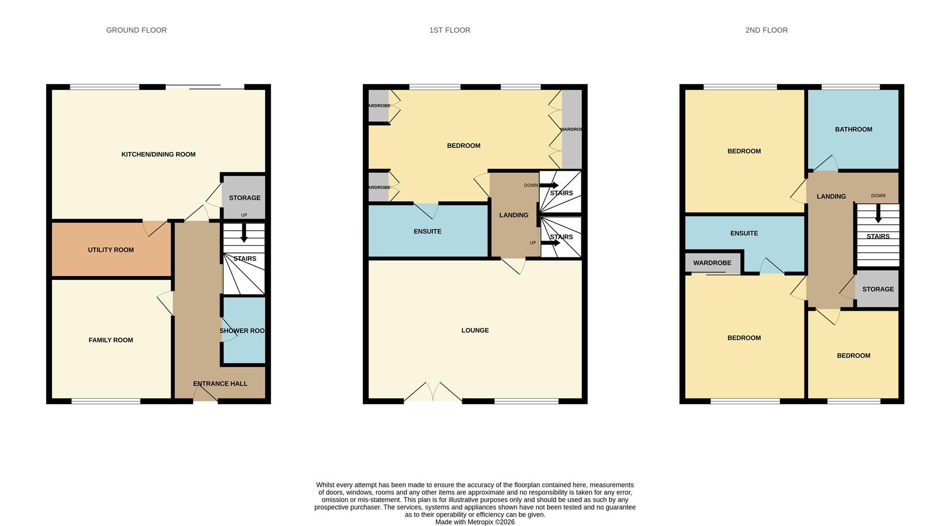 18, Royal Way, Stoke-On-Trent floorplan
