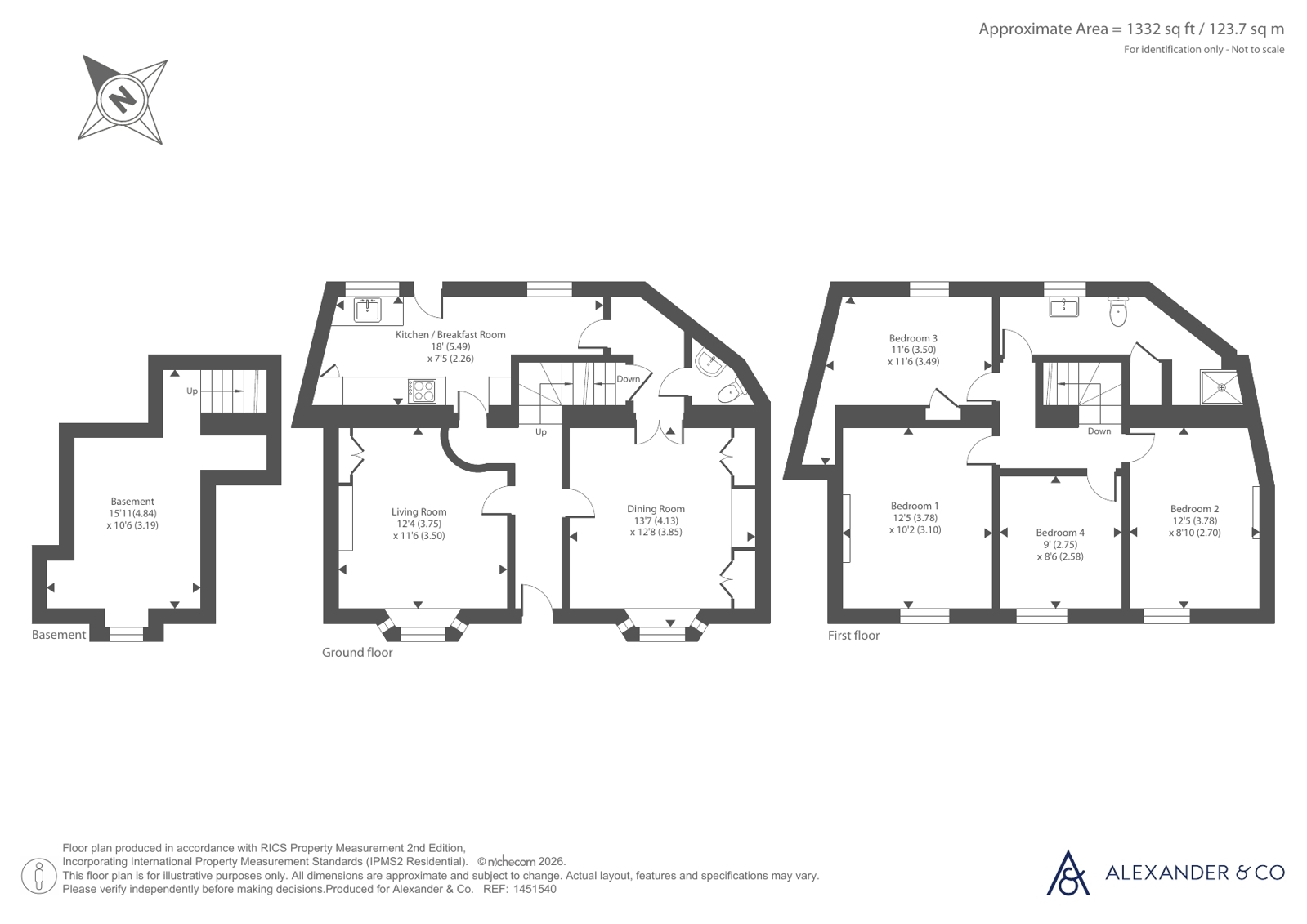 6, Bristle Hill, Buckinghamshire floorplan