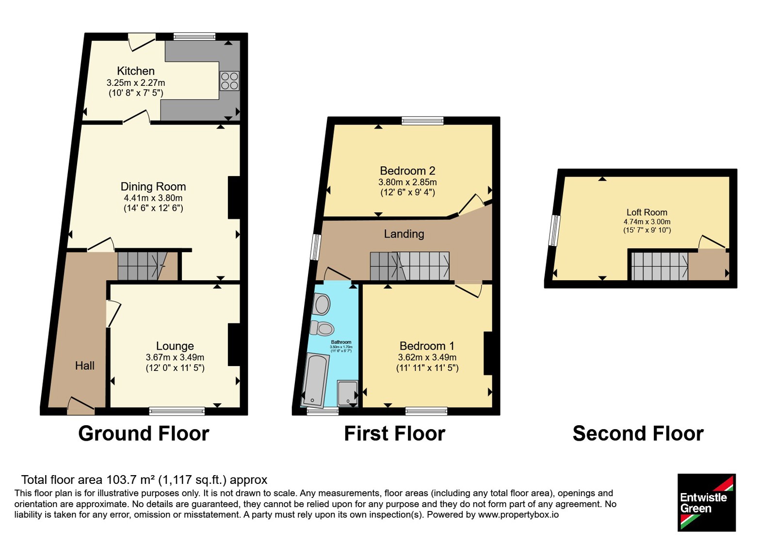 1, Nixon Road, Greater Manchester floorplan