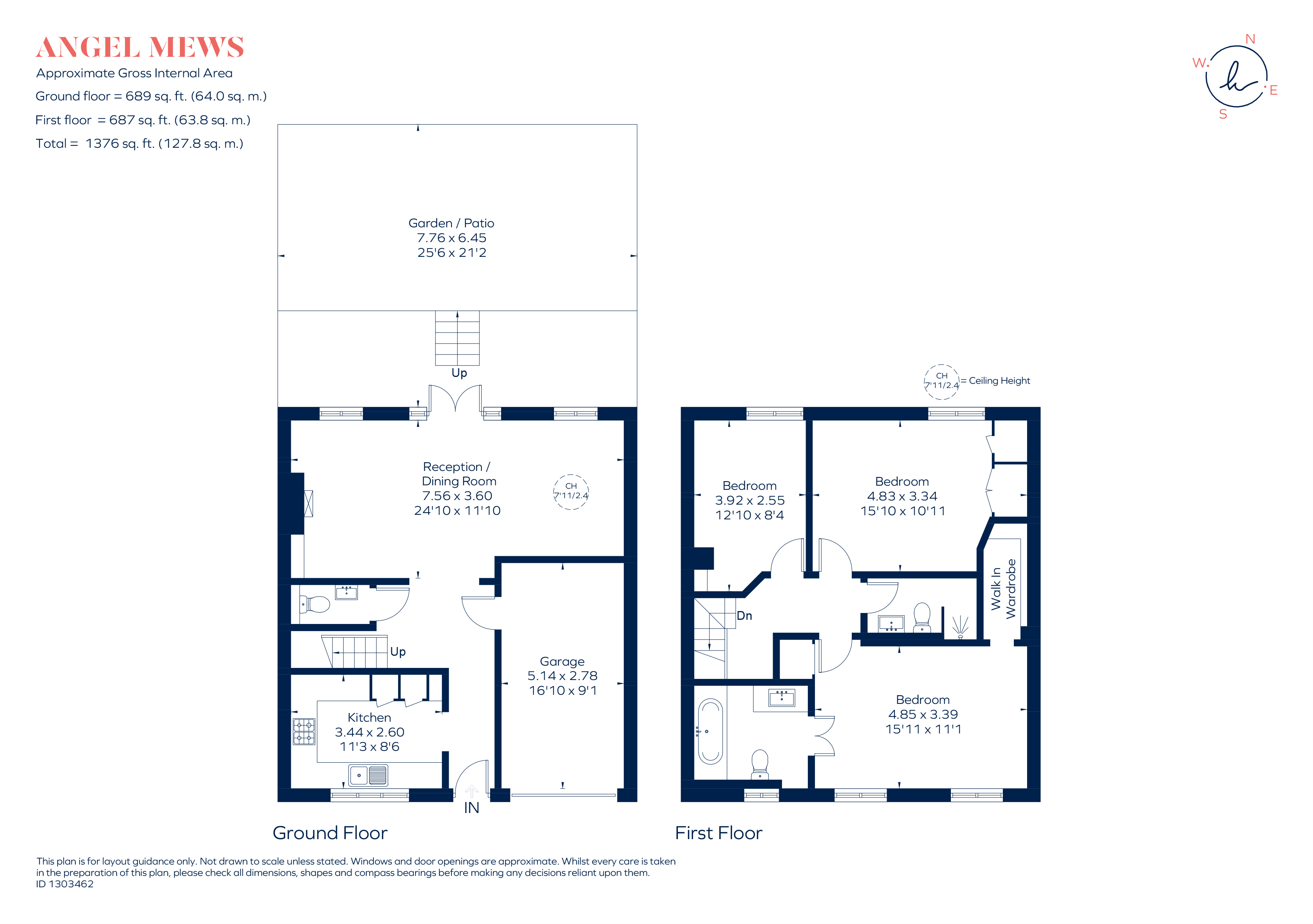 9, Angel Mews, London floorplan
