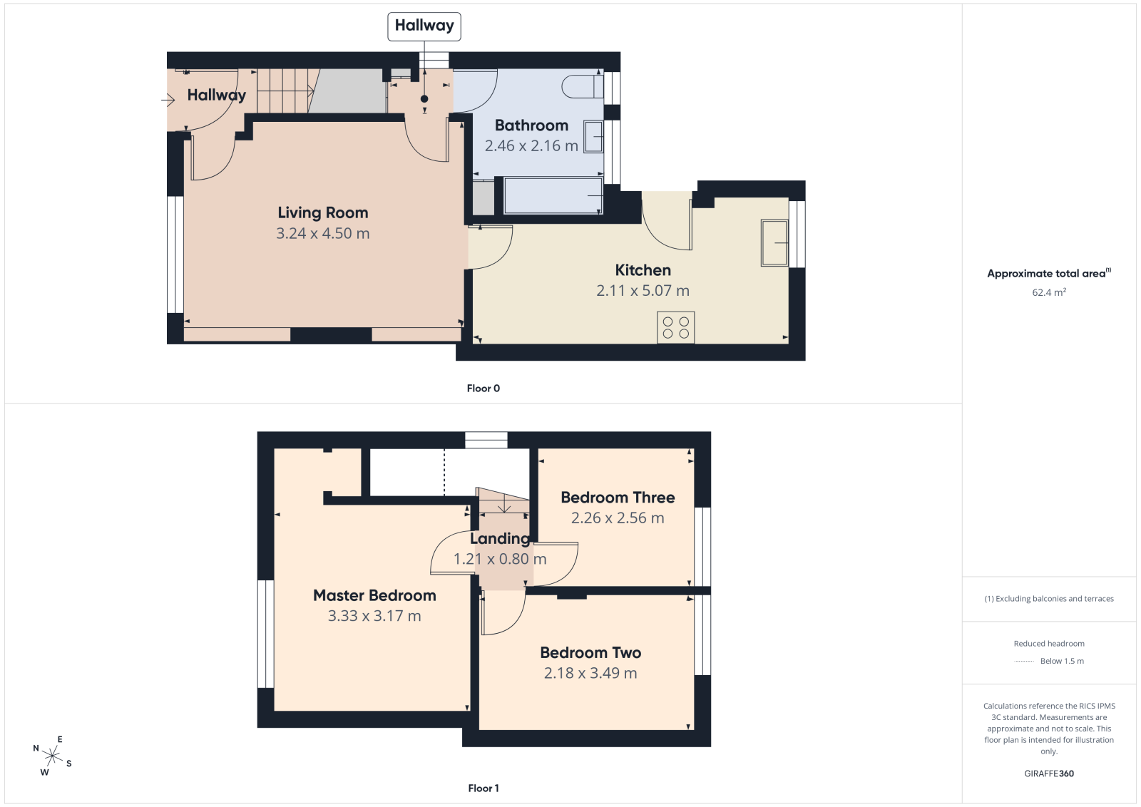 5 Butts Close, Southampton floorplan