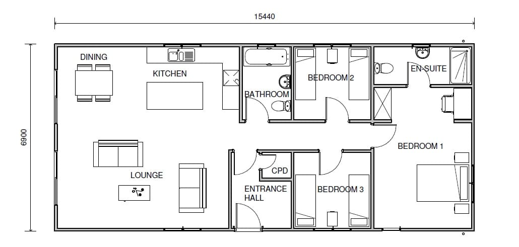 Lincombe Lodges, Lincombe, Lee, ILFRACOMBE floorplan