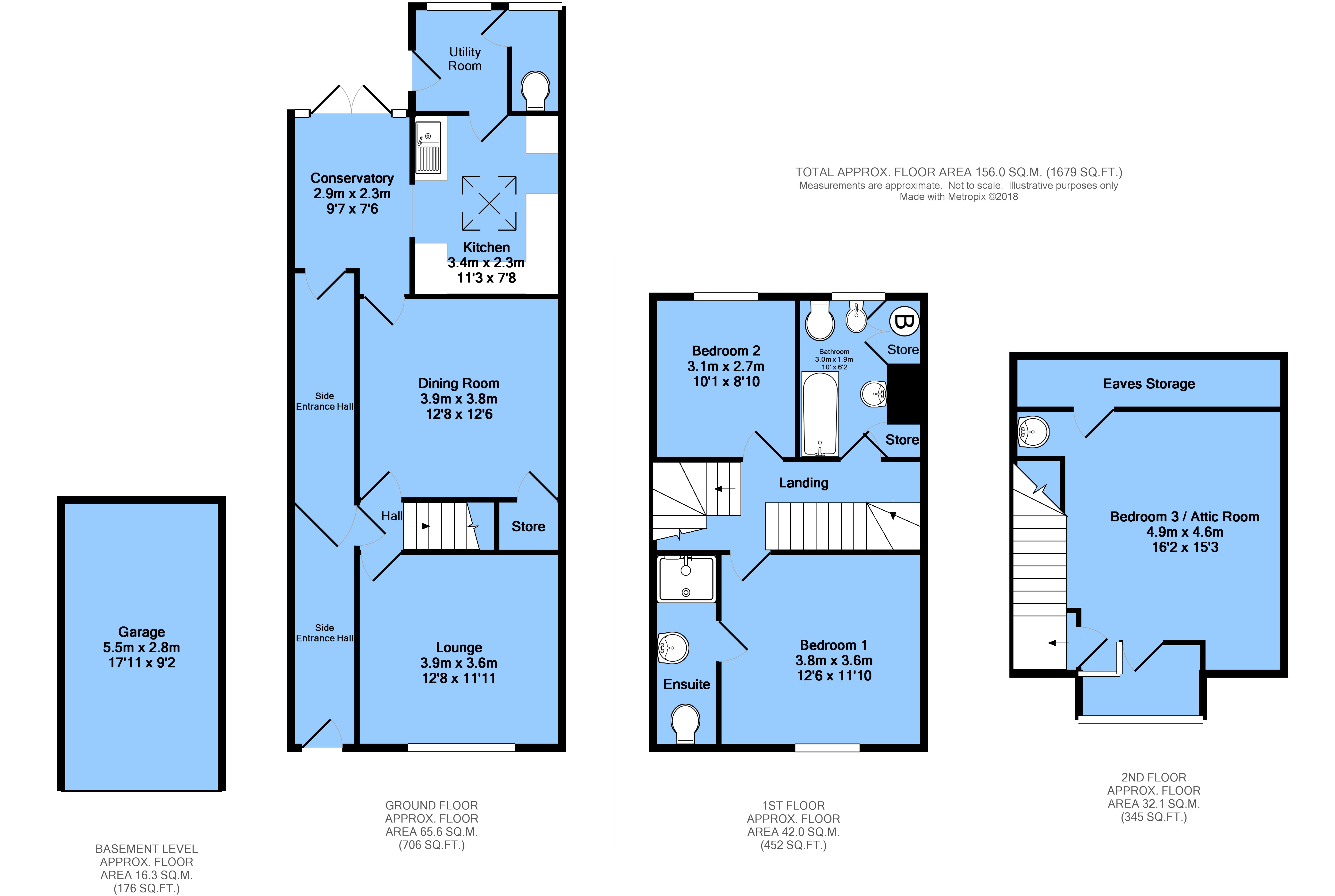 3 Bedrooms Terraced house for sale in Hartington Road, Spital, Chesterfield S41