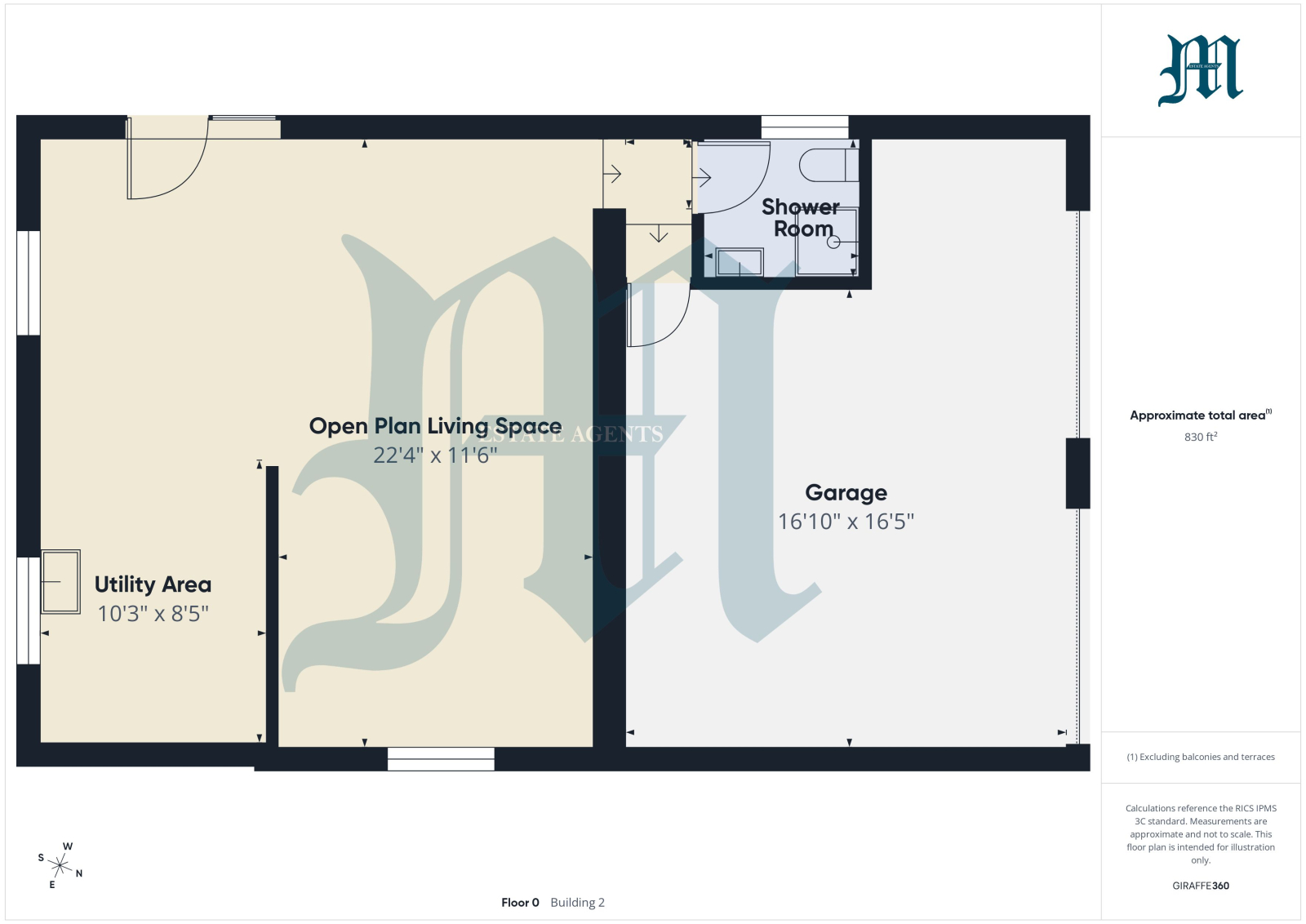 Hea Barton, Treneere Lane, Heamoor floorplan
