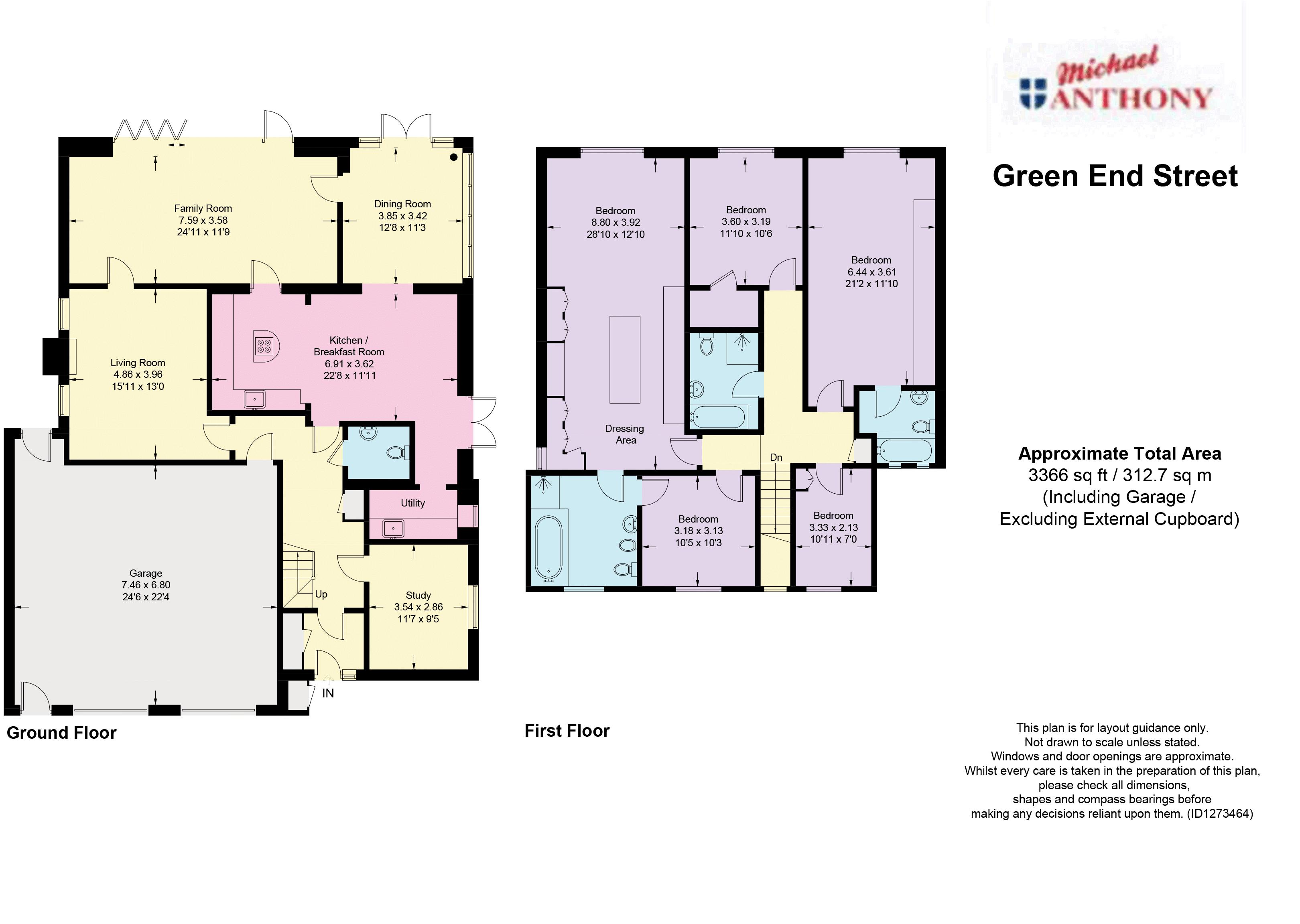15, Green End Street, Aylesbury floorplan