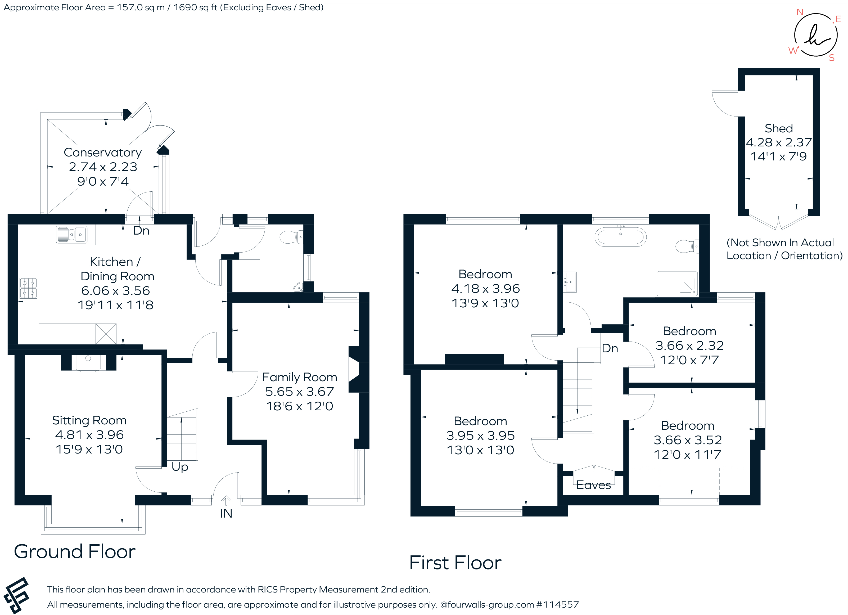 22, Twyford Gardens, Banbury floorplan