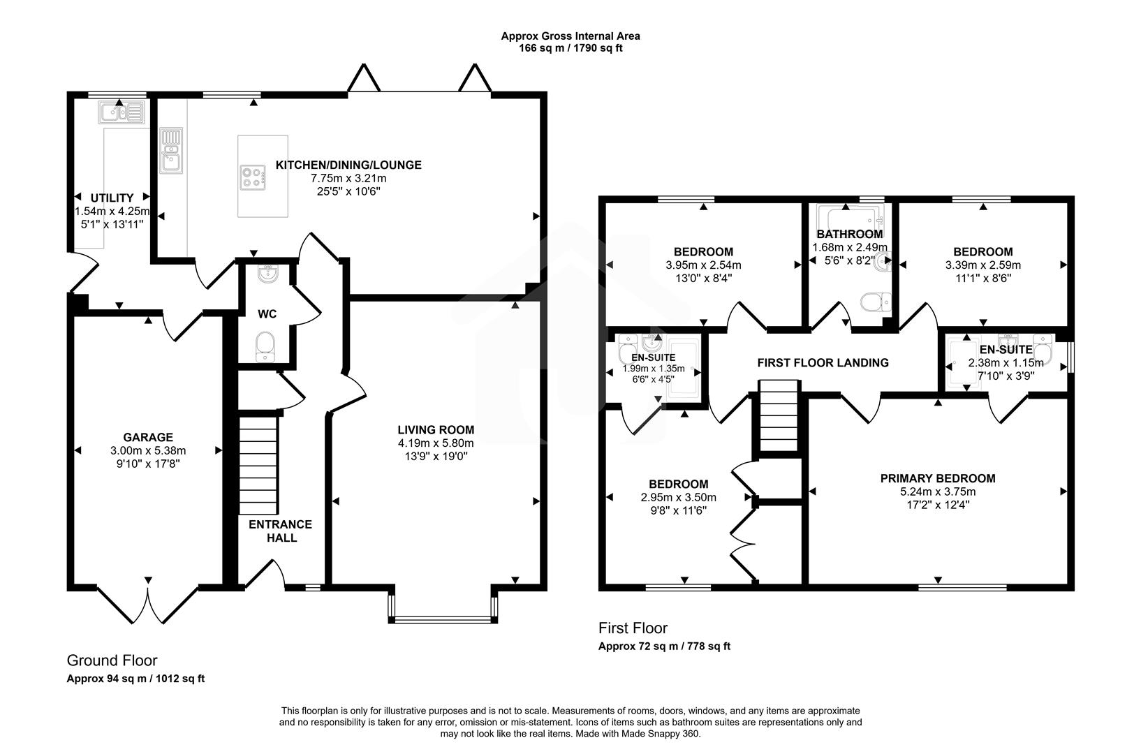 3, Lavender Close, Leicester floorplan