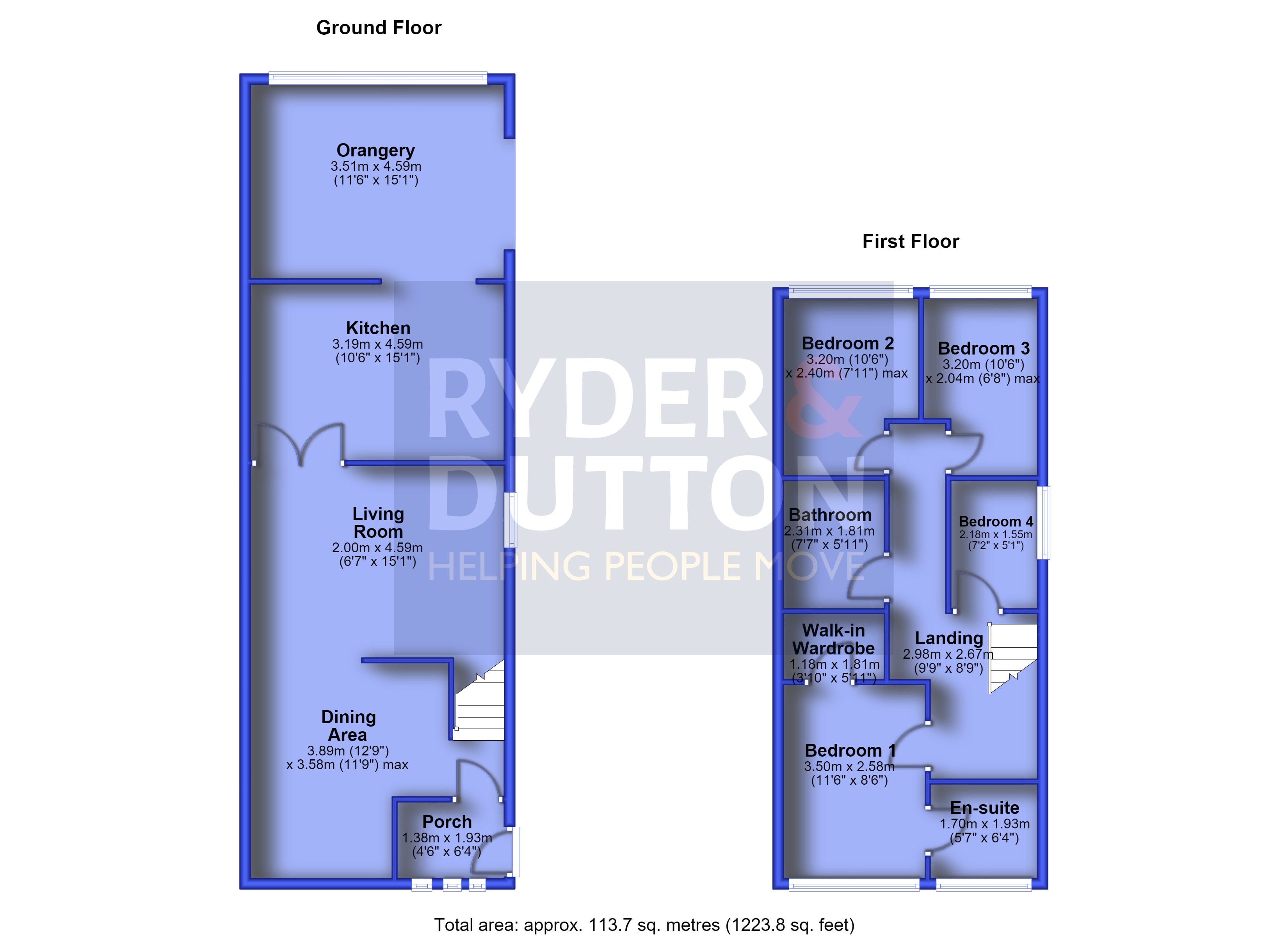 74, Kirby Avenue, Oldham floorplan