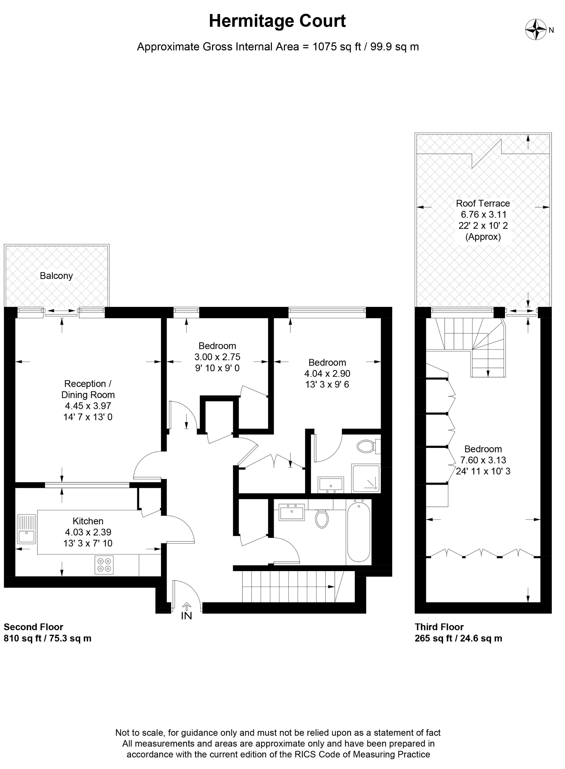 Flat 58 Hermitage Court, Knighten Street, London floorplan