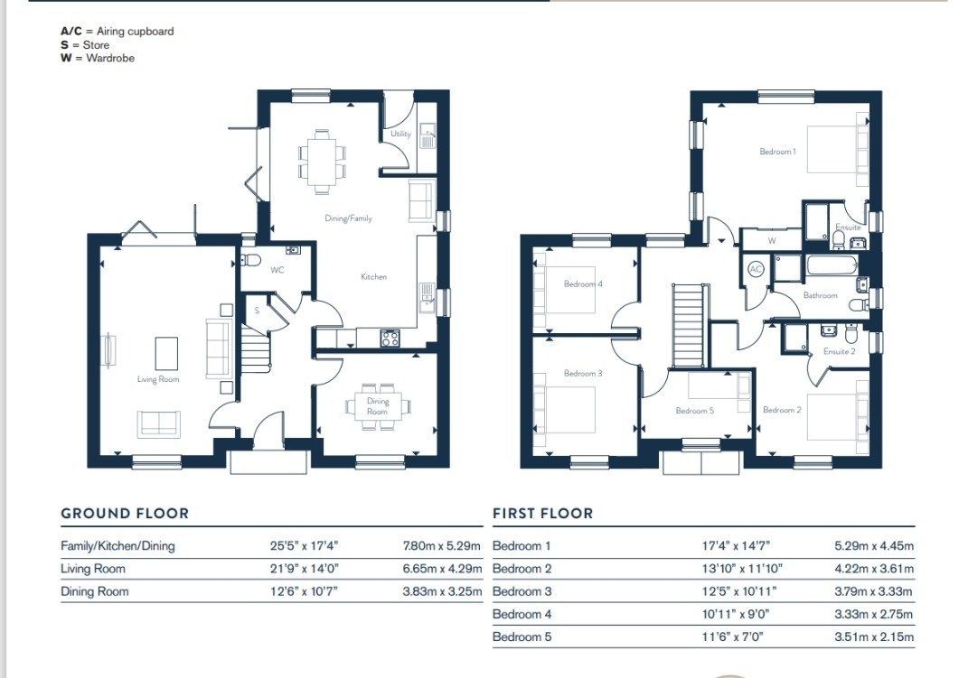 Plot 39 Clifford Smith Drive, Felsted, Essex floorplan