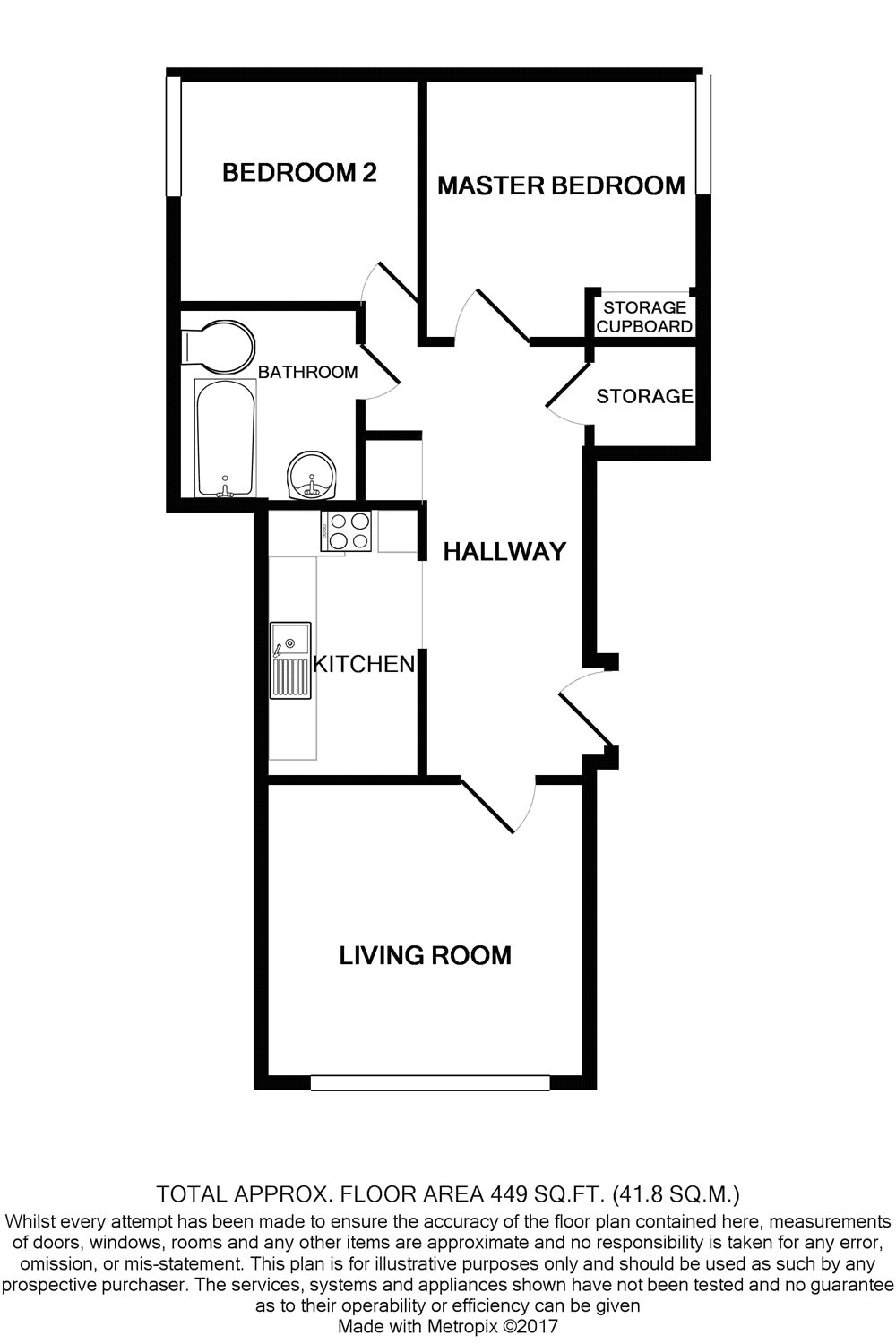 2 Bedrooms Flat to rent in Pioneer Court, Overcliffe, Gravesend, Kent DA11