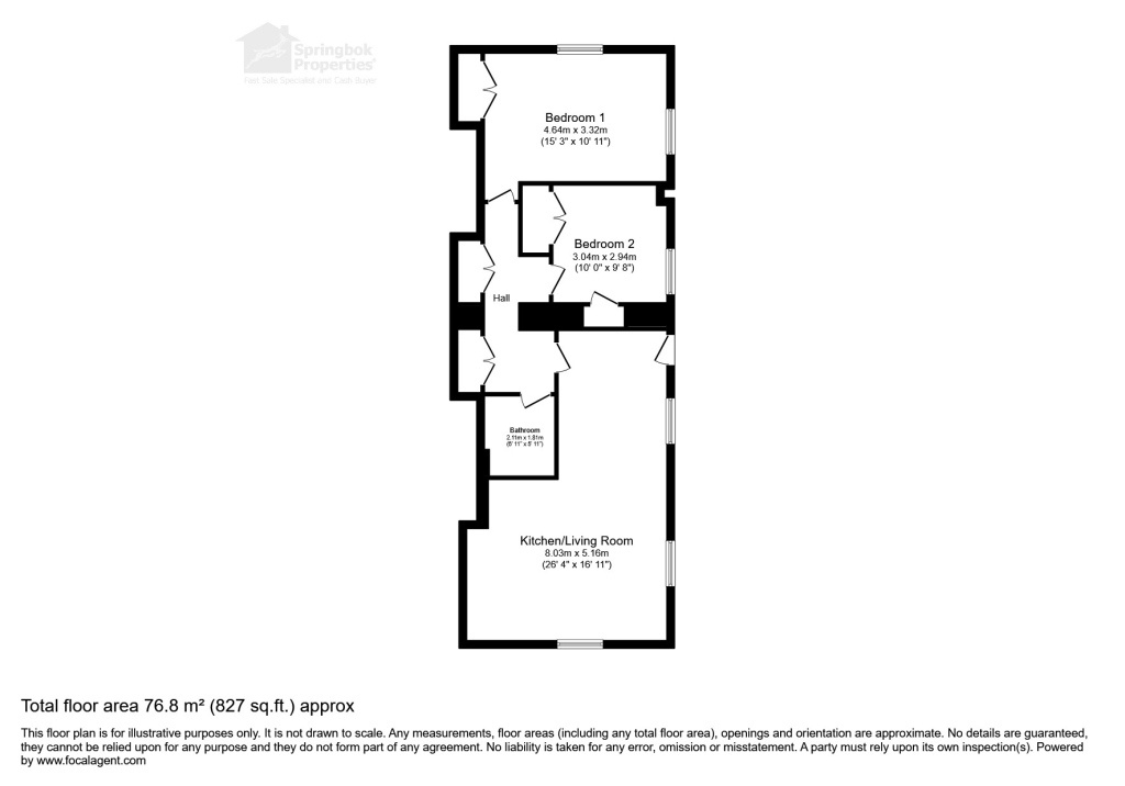 Flat 9, Trafalgar Court, Plymouth floorplan