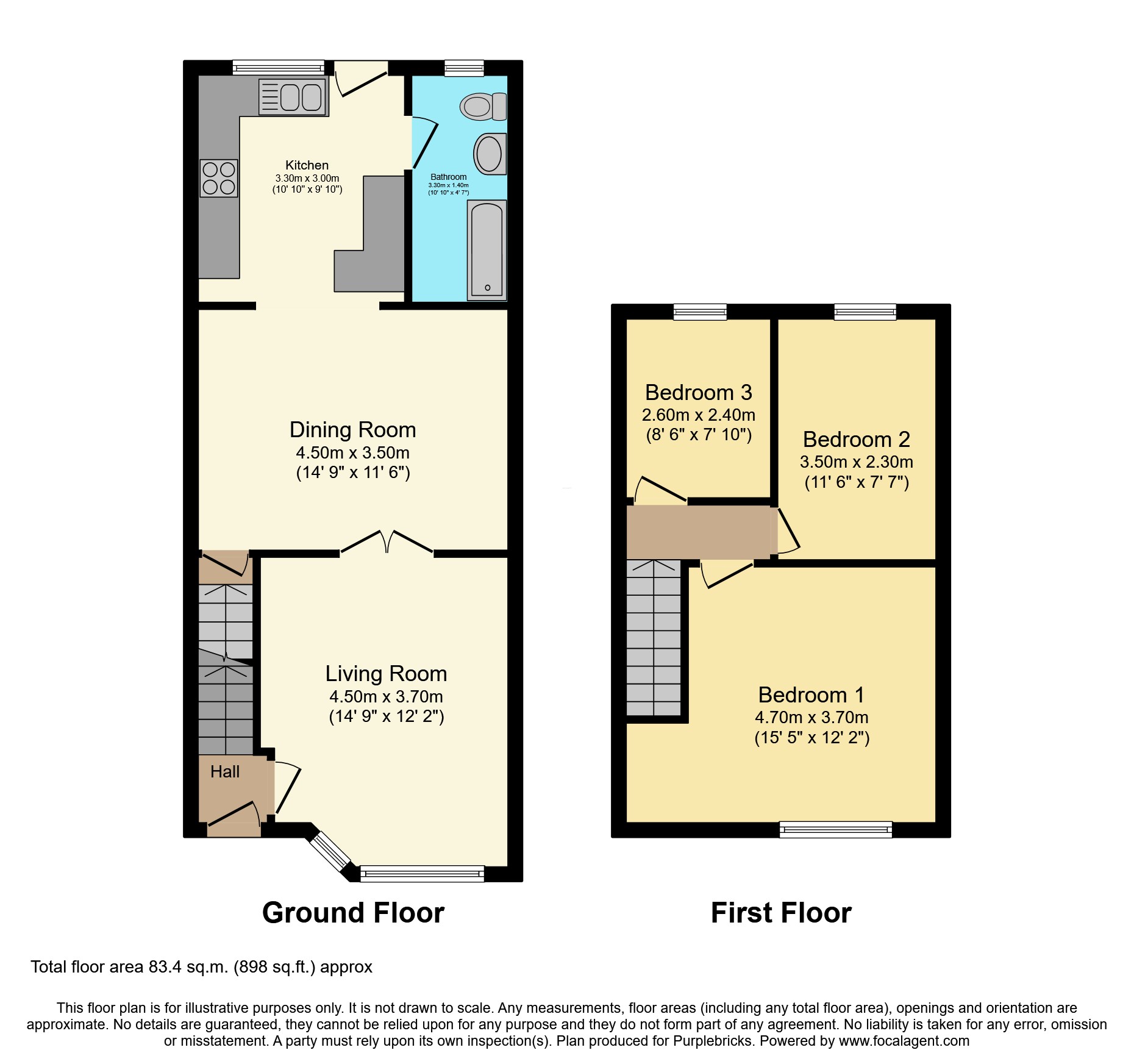 200, Park Street, St. Helens floorplan
